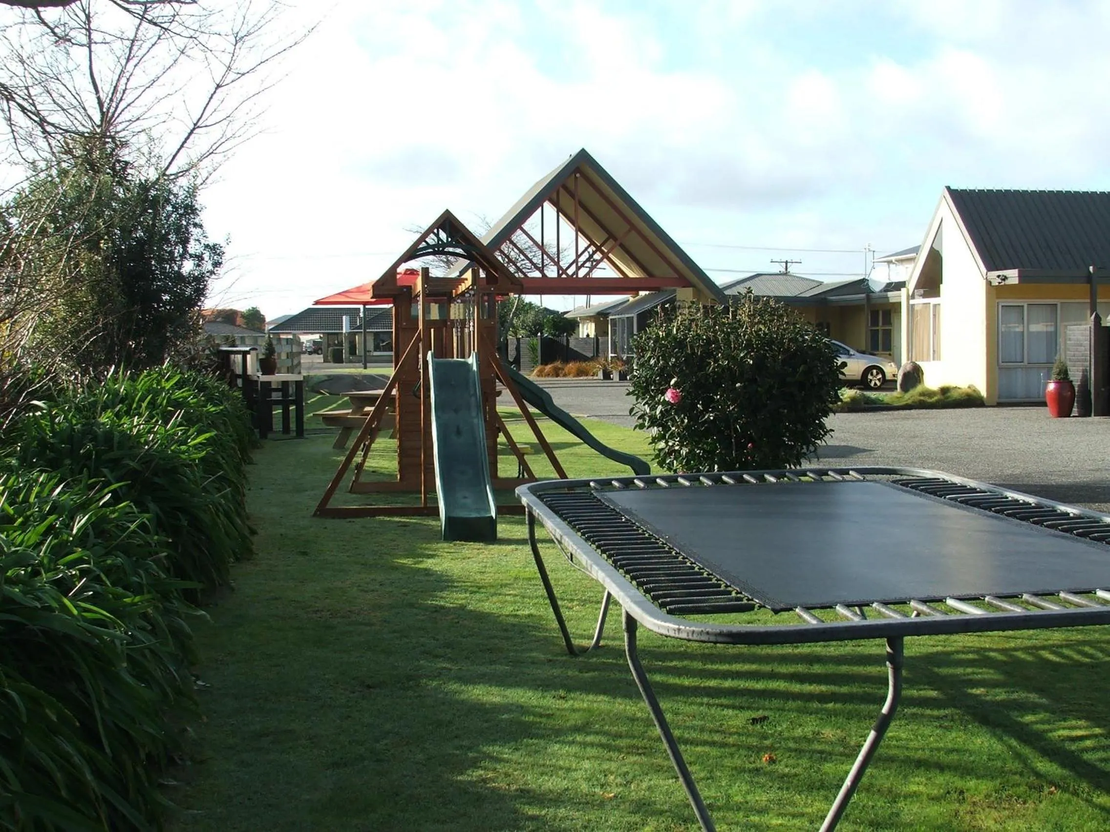 Garden in Mount View Motel Hawera