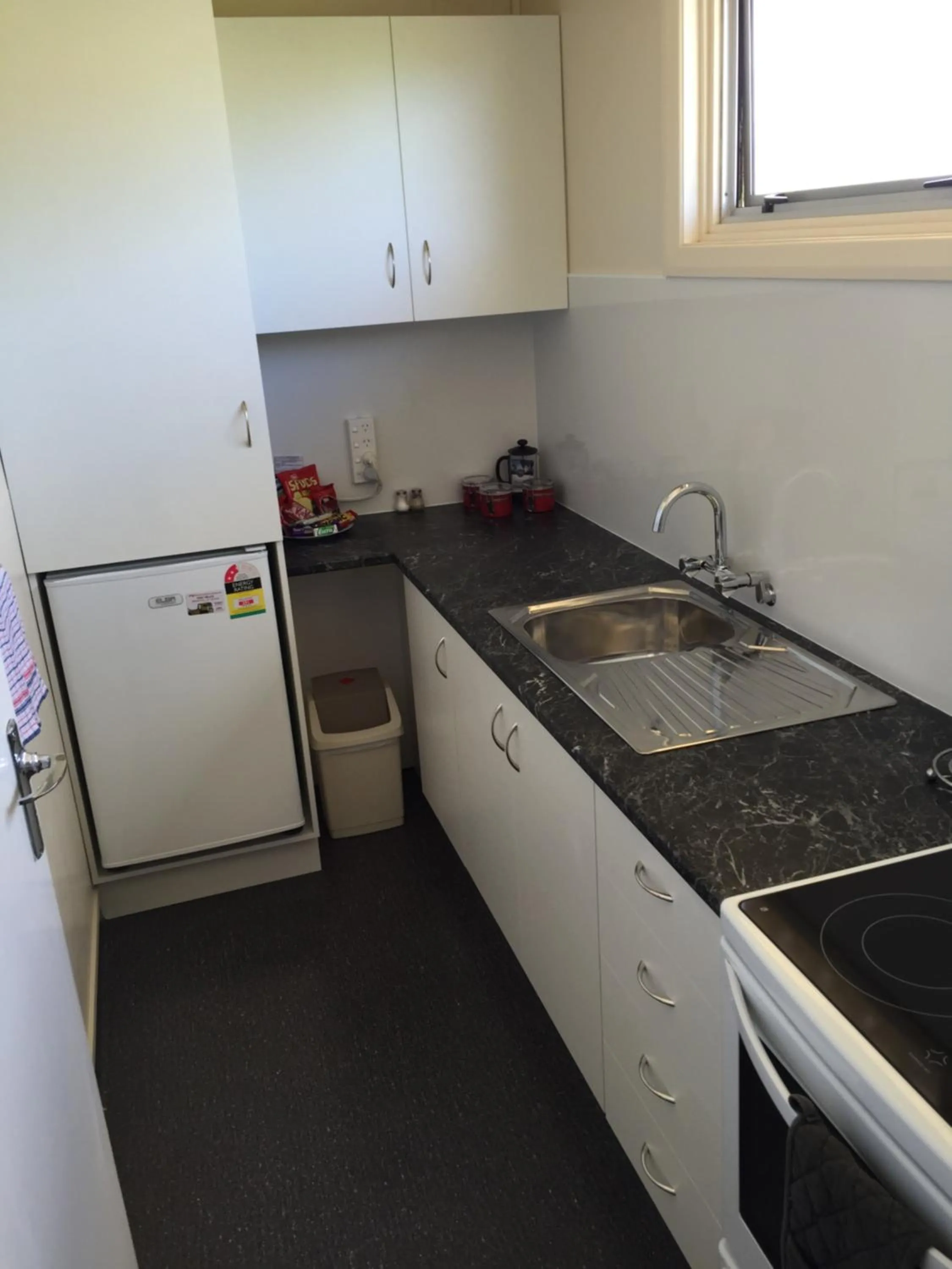 Kitchen or kitchenette in Mount View Motel Hawera