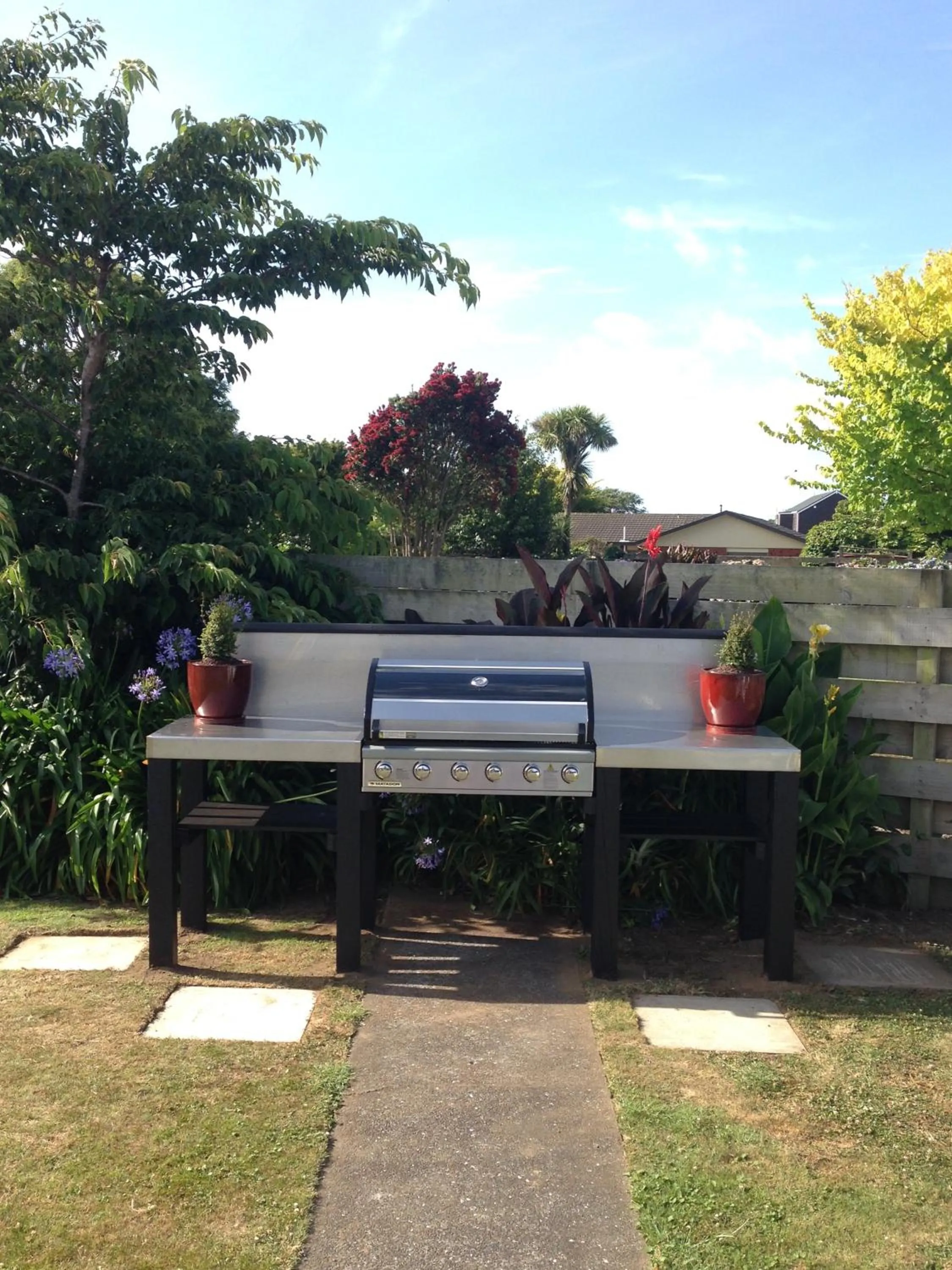 BBQ facilities in Mount View Motel Hawera
