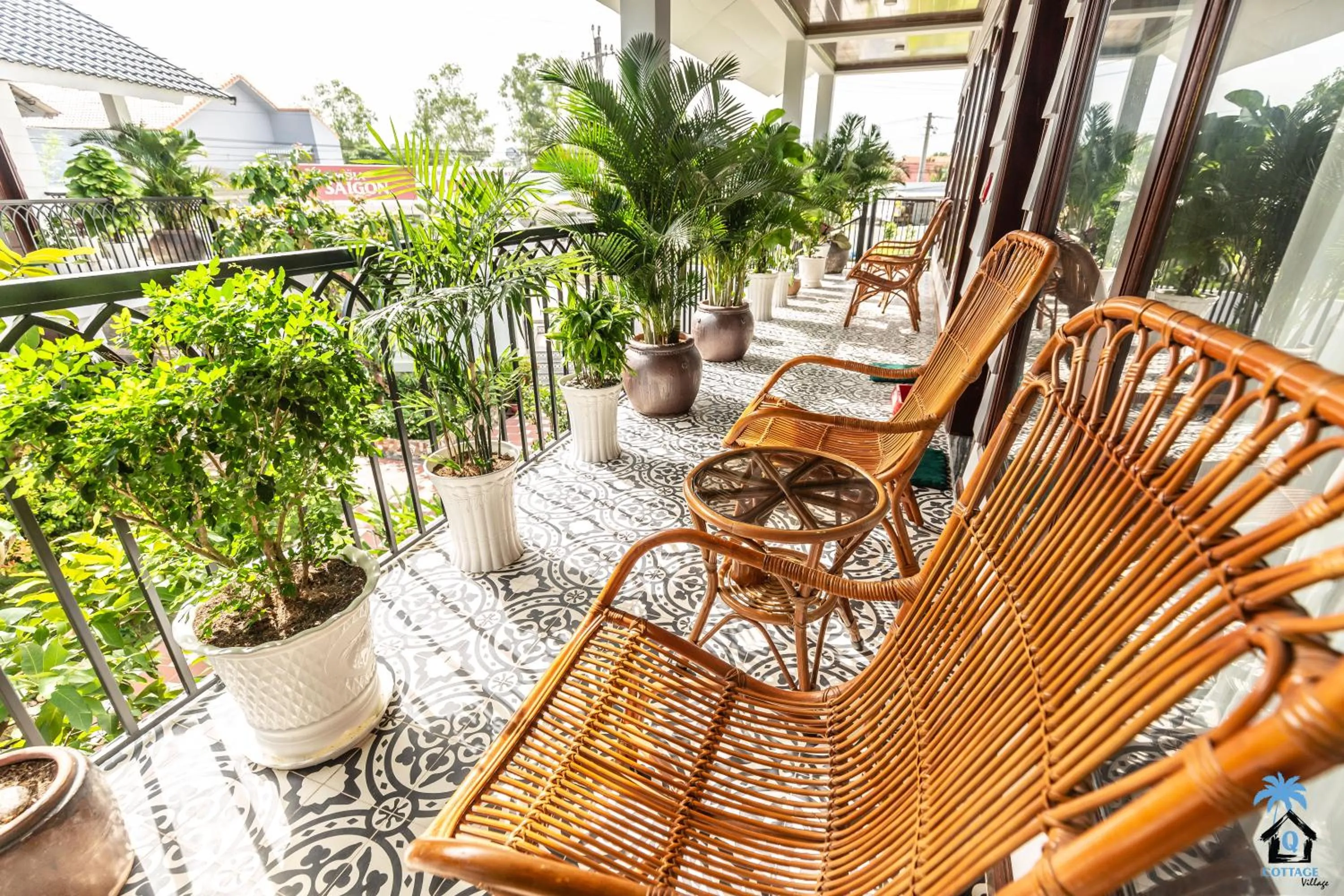 Patio in Cottage Village