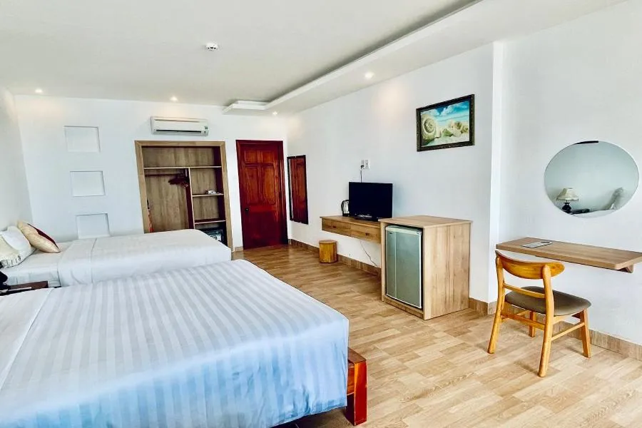 Bed in Orange Resort