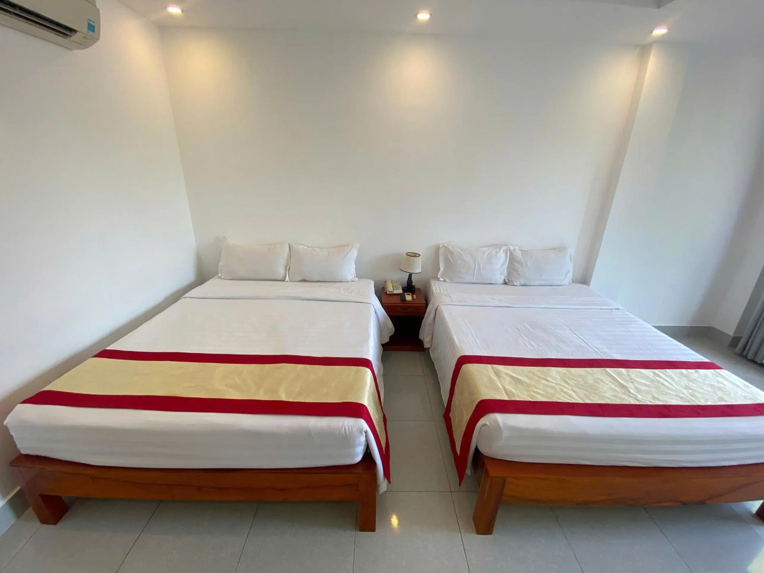 Bed in Orange Resort