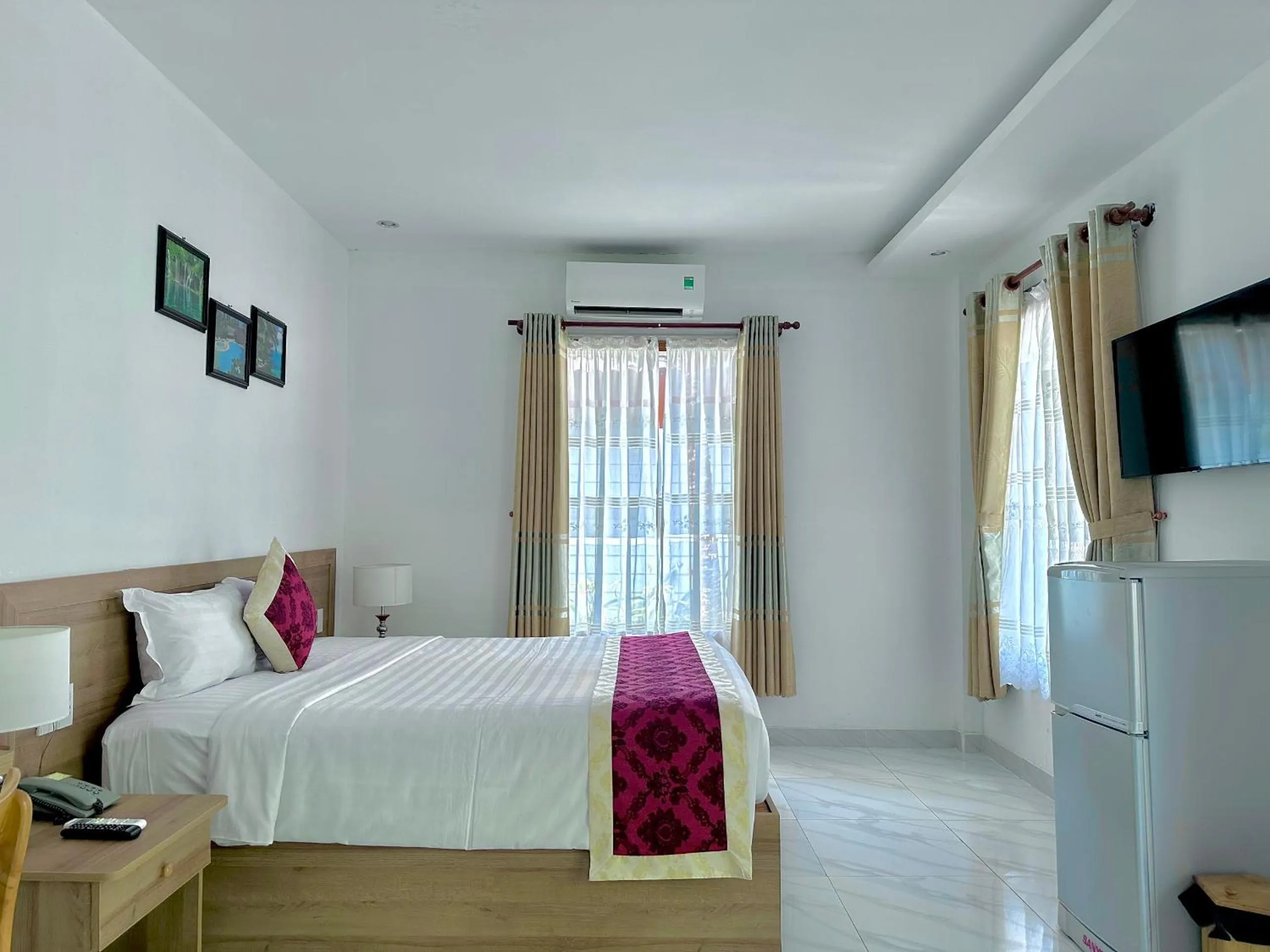 Bed in Orange Resort