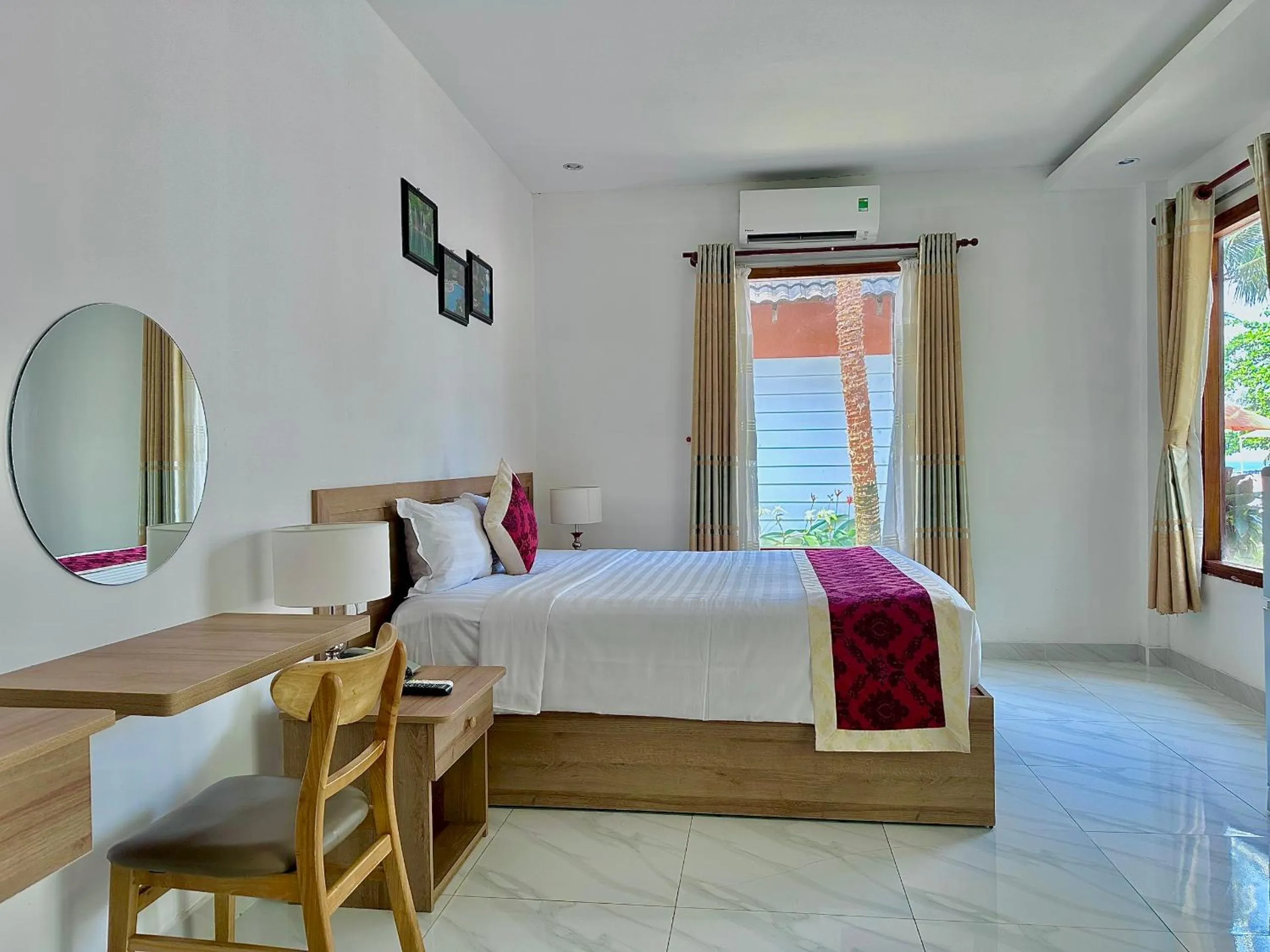 Bed in Orange Resort