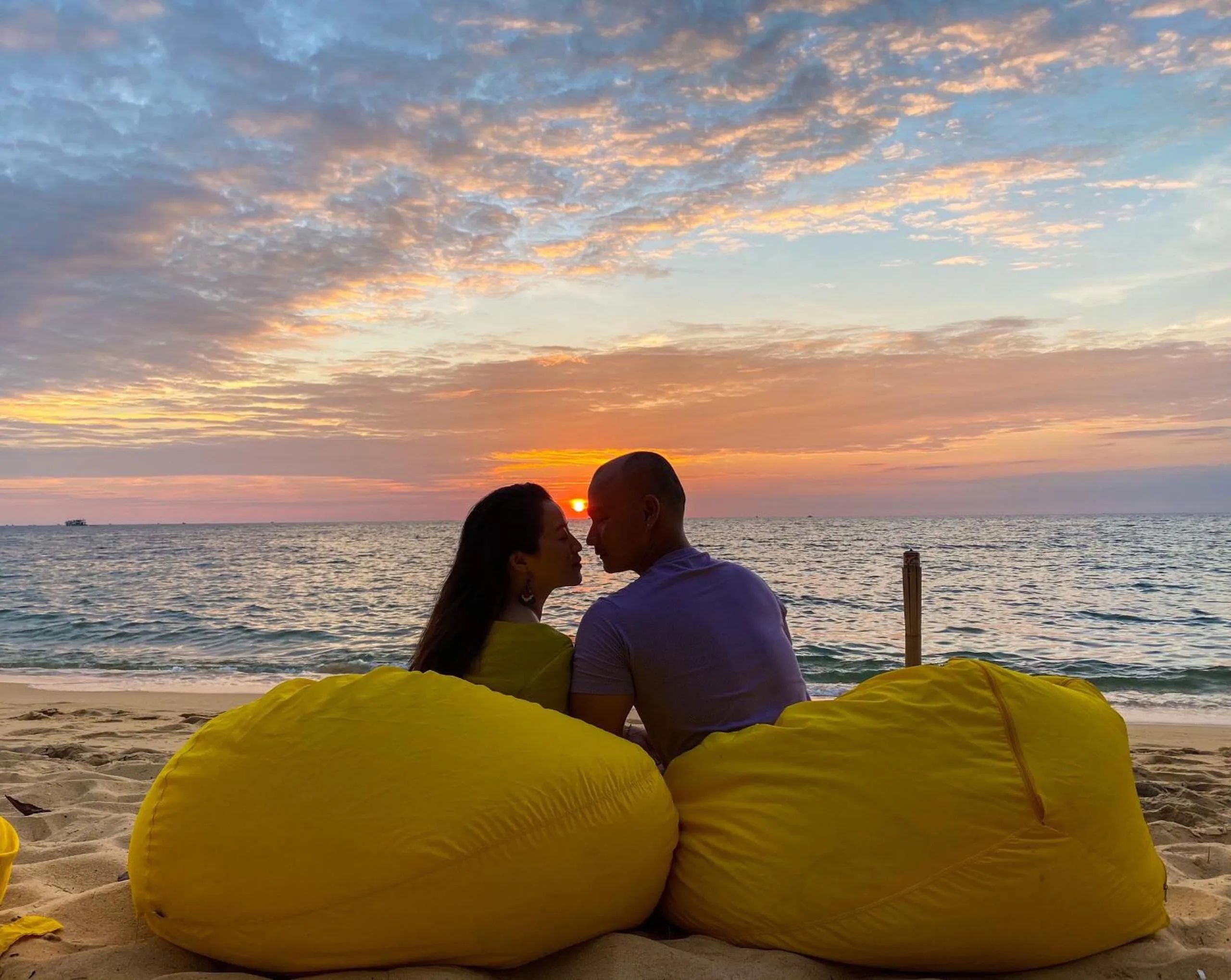 Sunset in Orange Resort