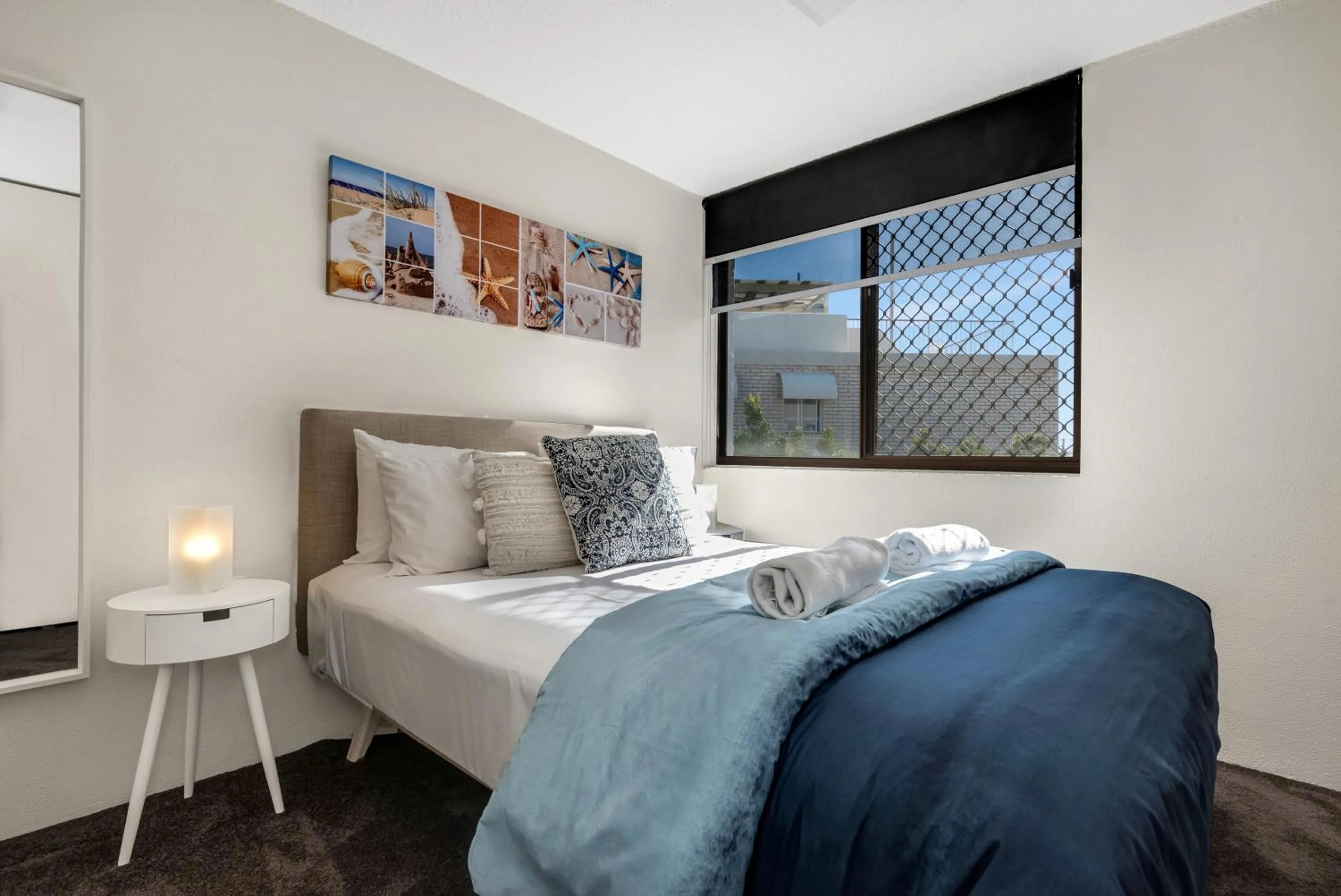 Bedroom, Bed in Mylos Holiday Apartments