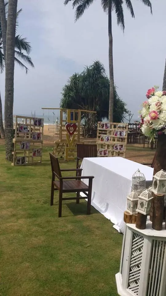 Garden in Blue Beach Hotel