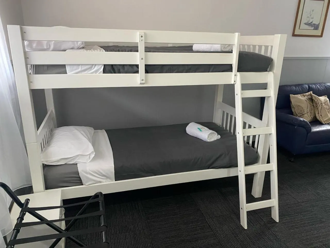 Bed in Charlton Motel