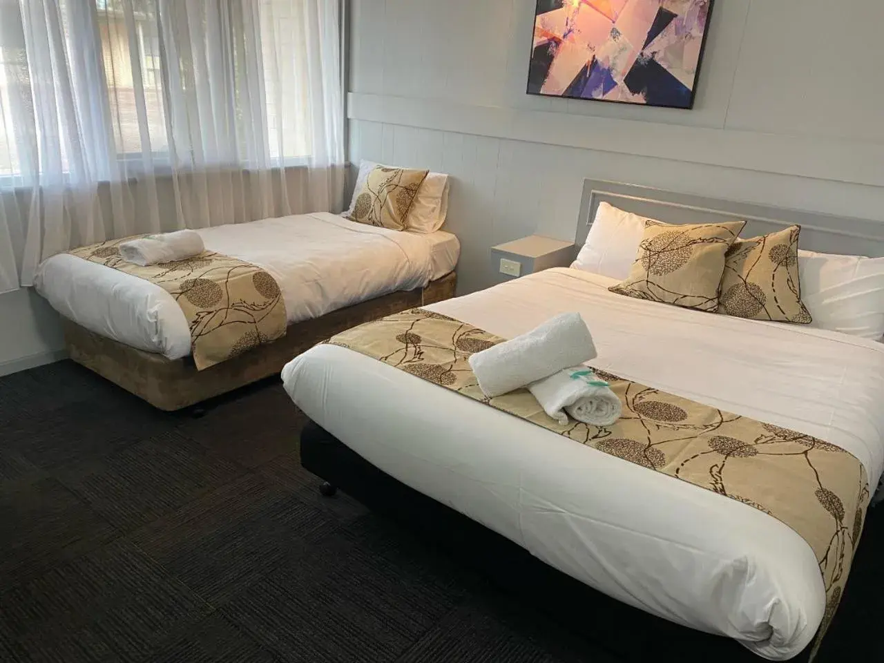 Deluxe Double or Twin Room in Charlton Motel Deluxe Double or Twin Room in Charlton Motel