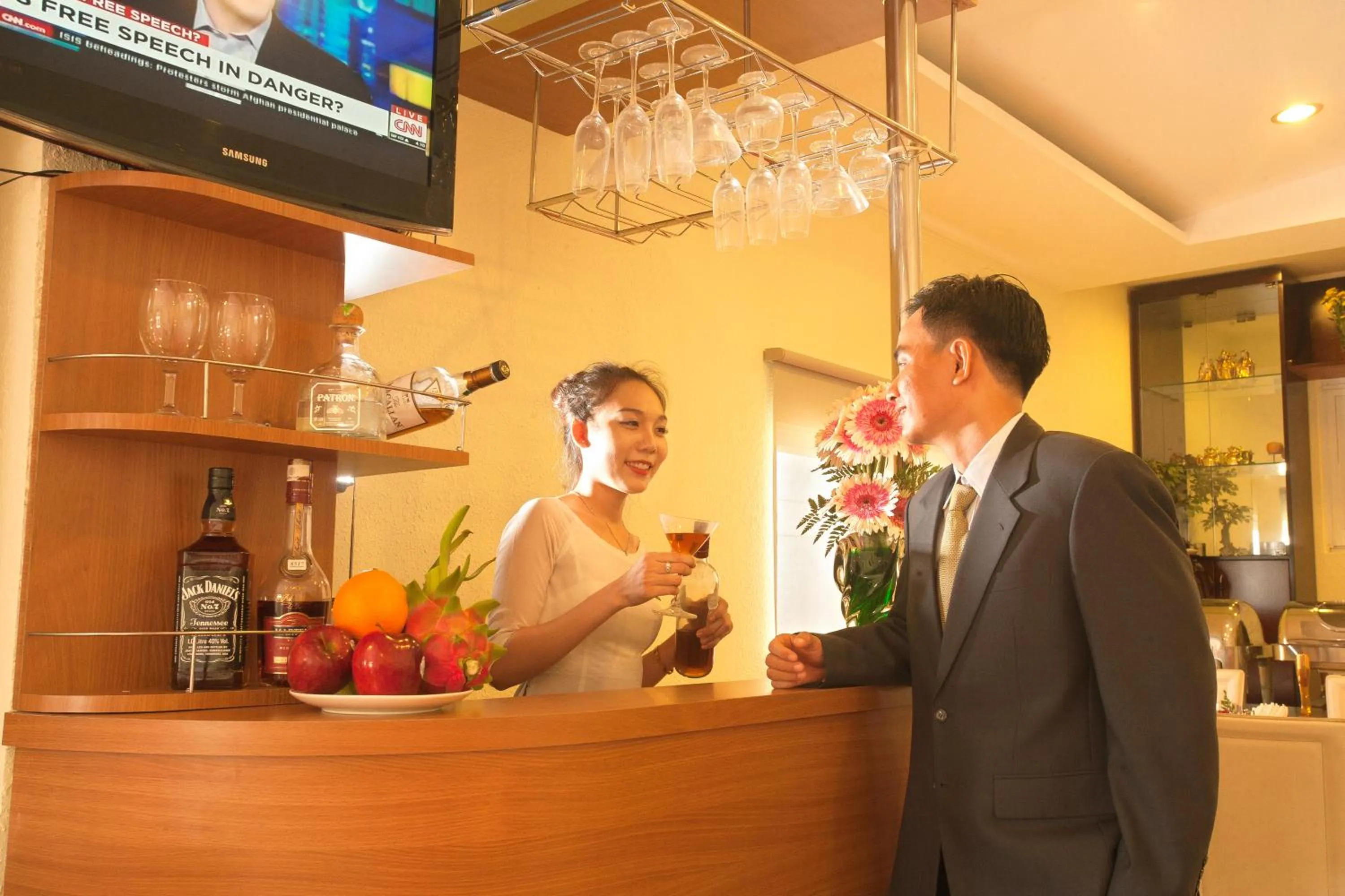 Lounge or bar in Lien An Sai Gon Hotel
