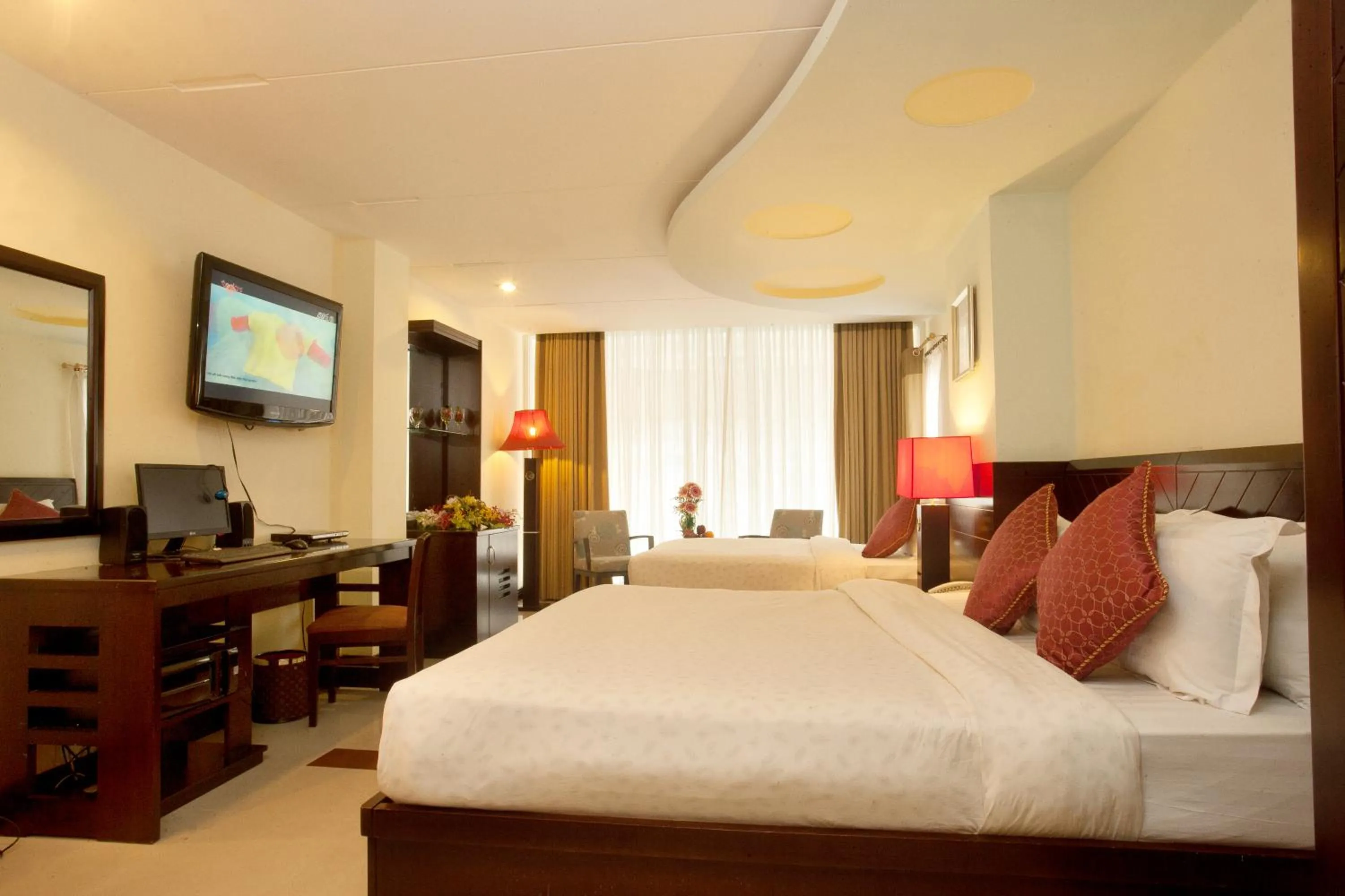 Photo of the whole room, Bed in Lien An Sai Gon Hotel