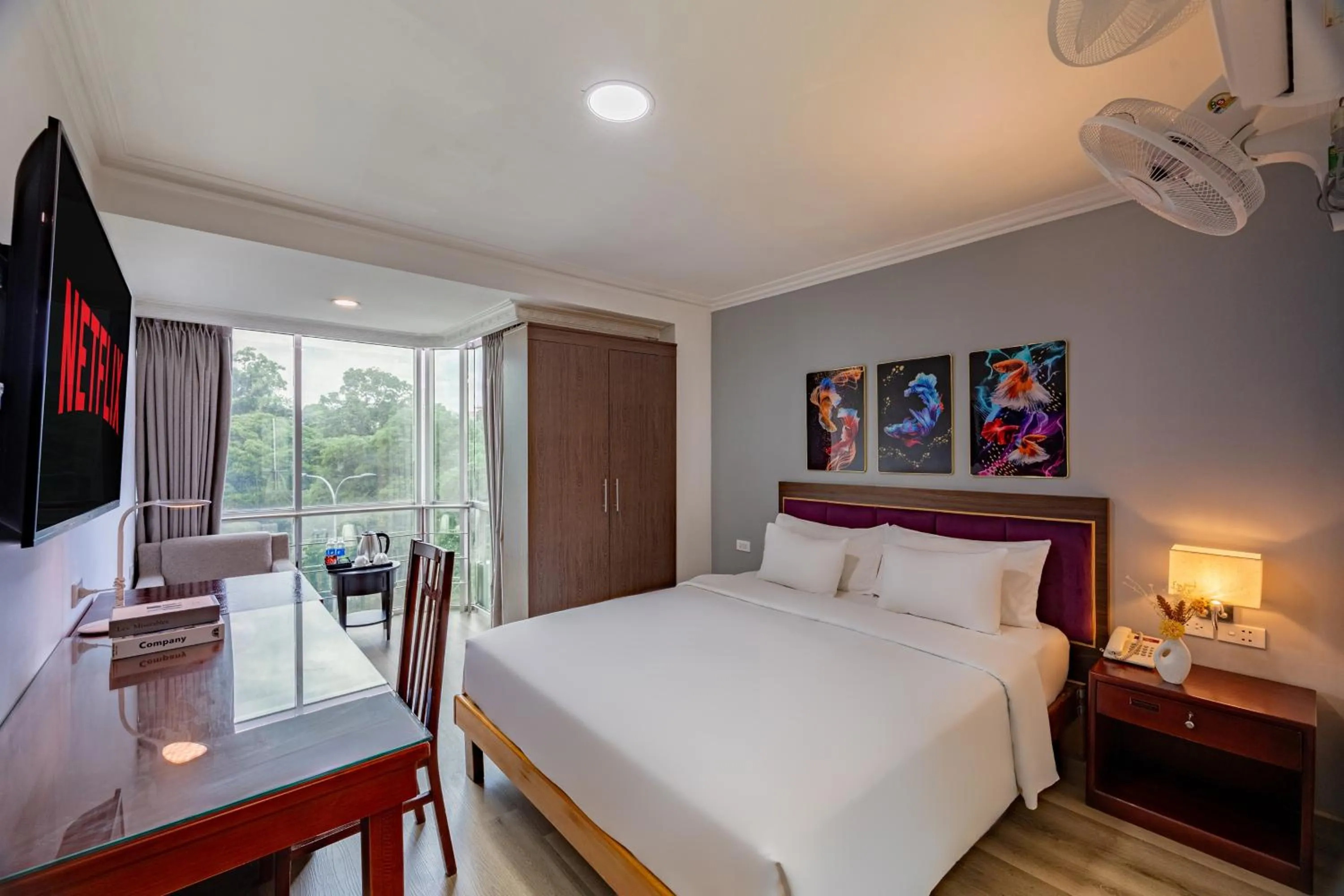 Bed in A25 Hotel - 251 Hai Bà Trưng HCM