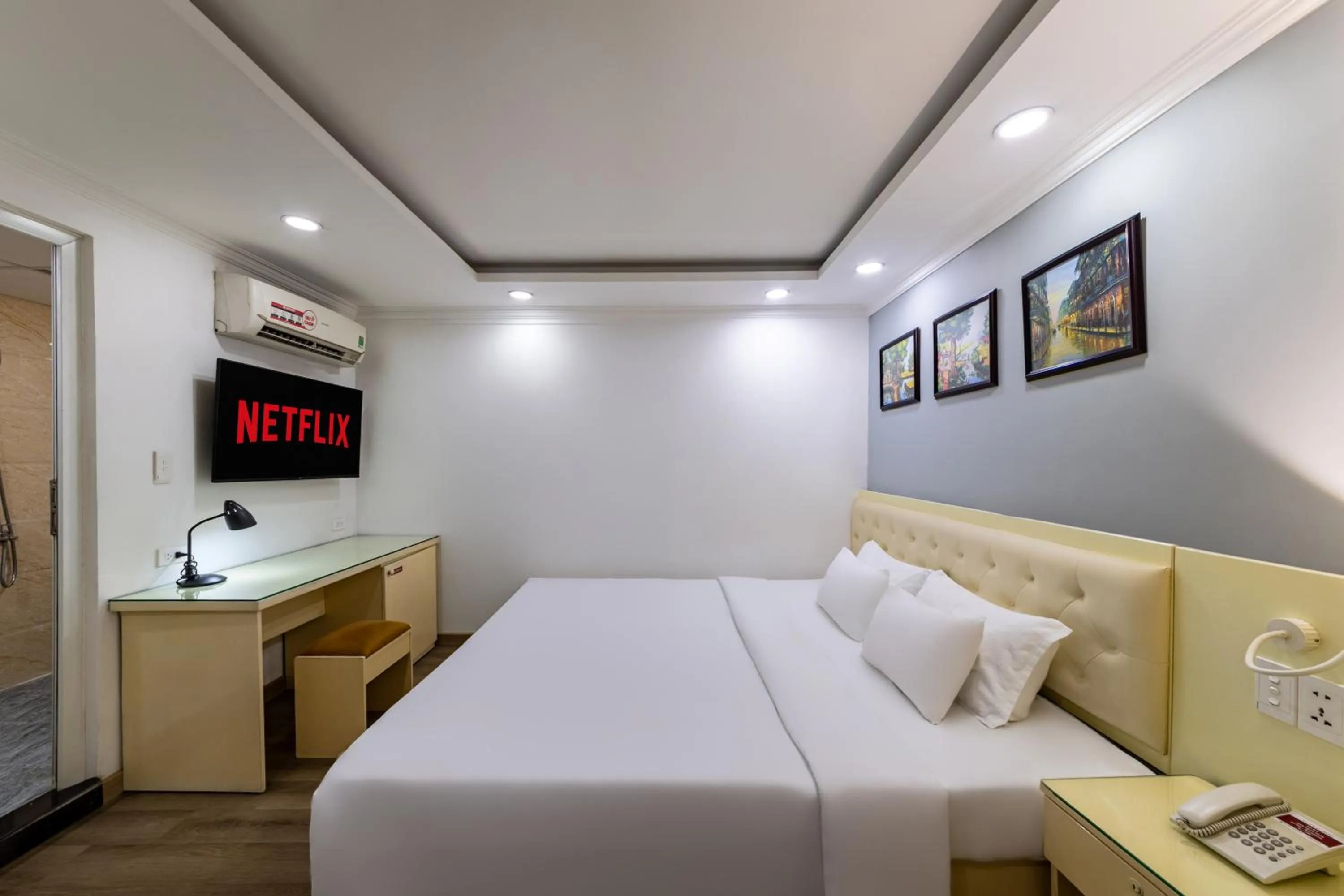 Bed in A25 Hotel - 251 Hai Bà Trưng HCM