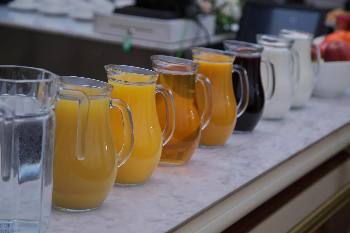 Food and drinks in Grand Voyage Hotel