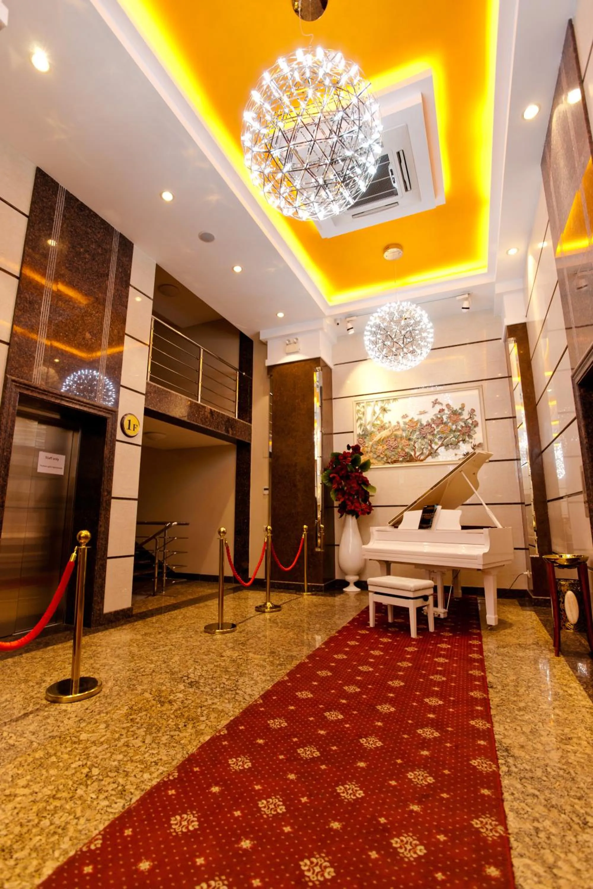 Decorative detail in Grand Voyage Hotel