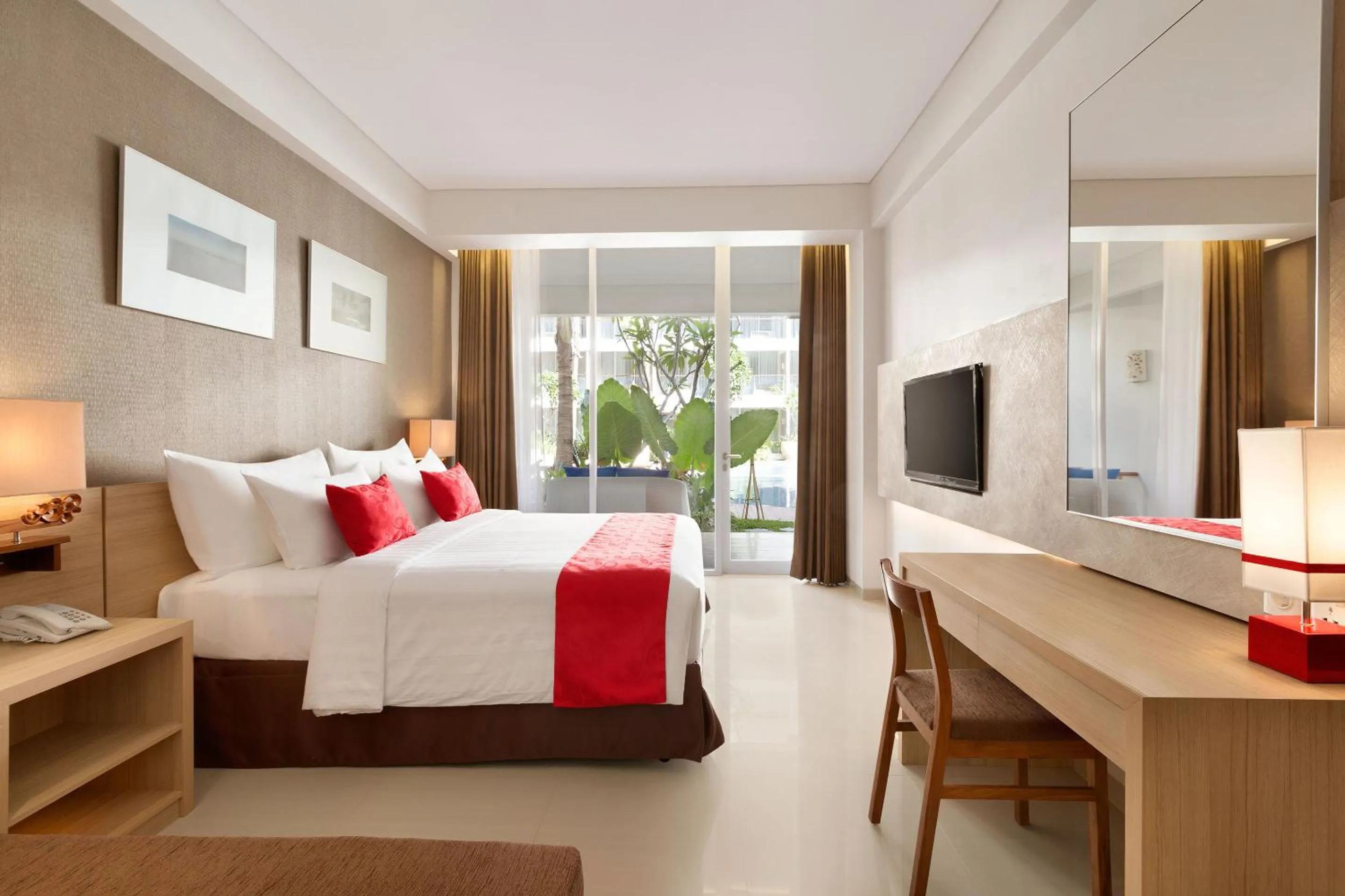 Bedroom, Bed in Ramada Encore by Wyndham Bali Seminyak