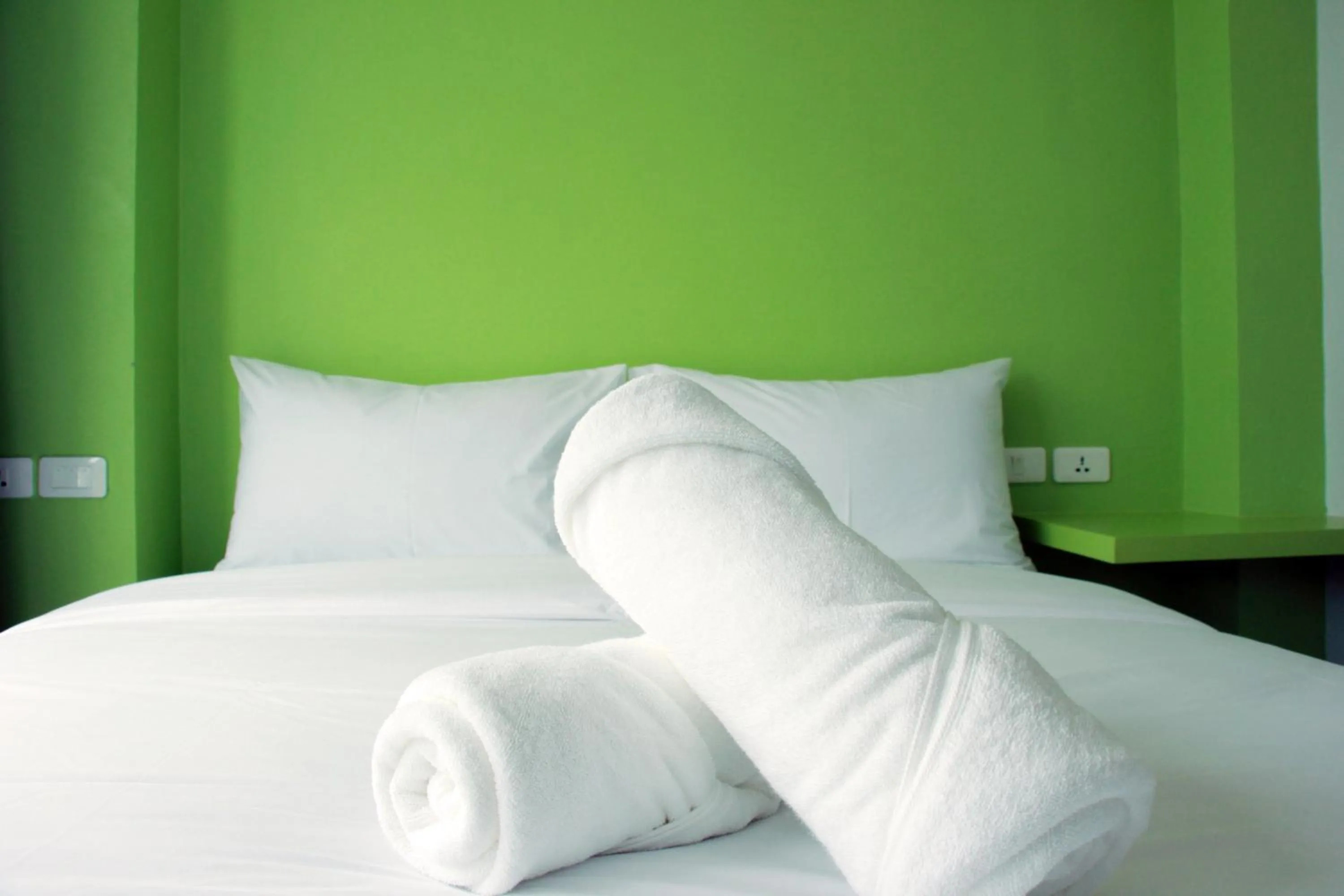 Bed in Cheeky Monkey's Samui