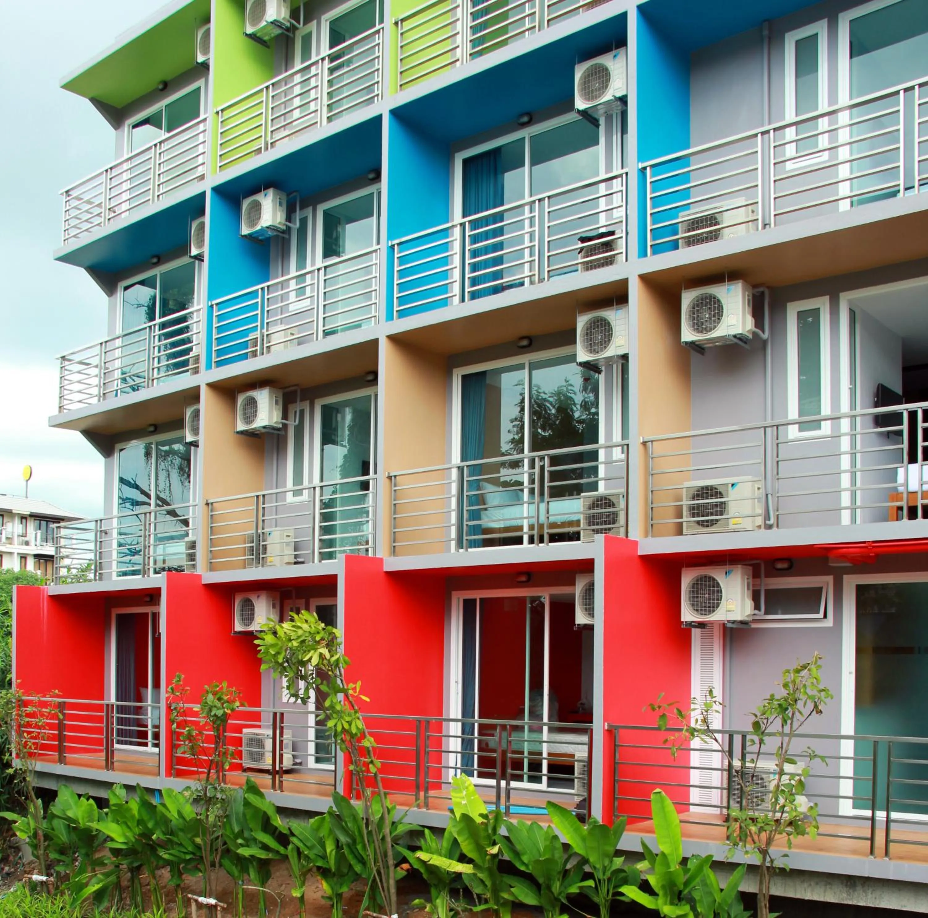 Facade/entrance in Cheeky Monkey's Samui