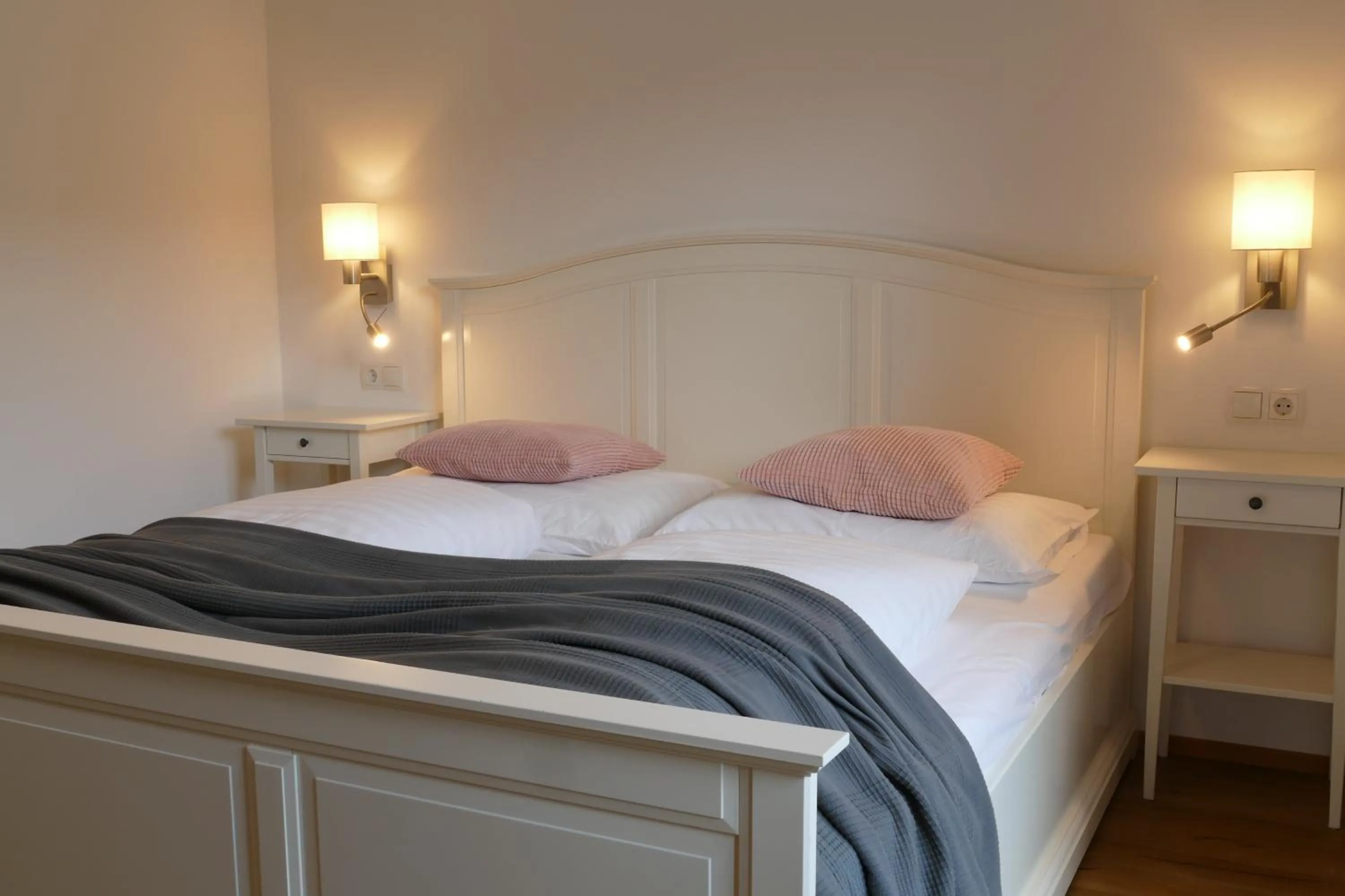 Bed in Pension Geissler-Reicher