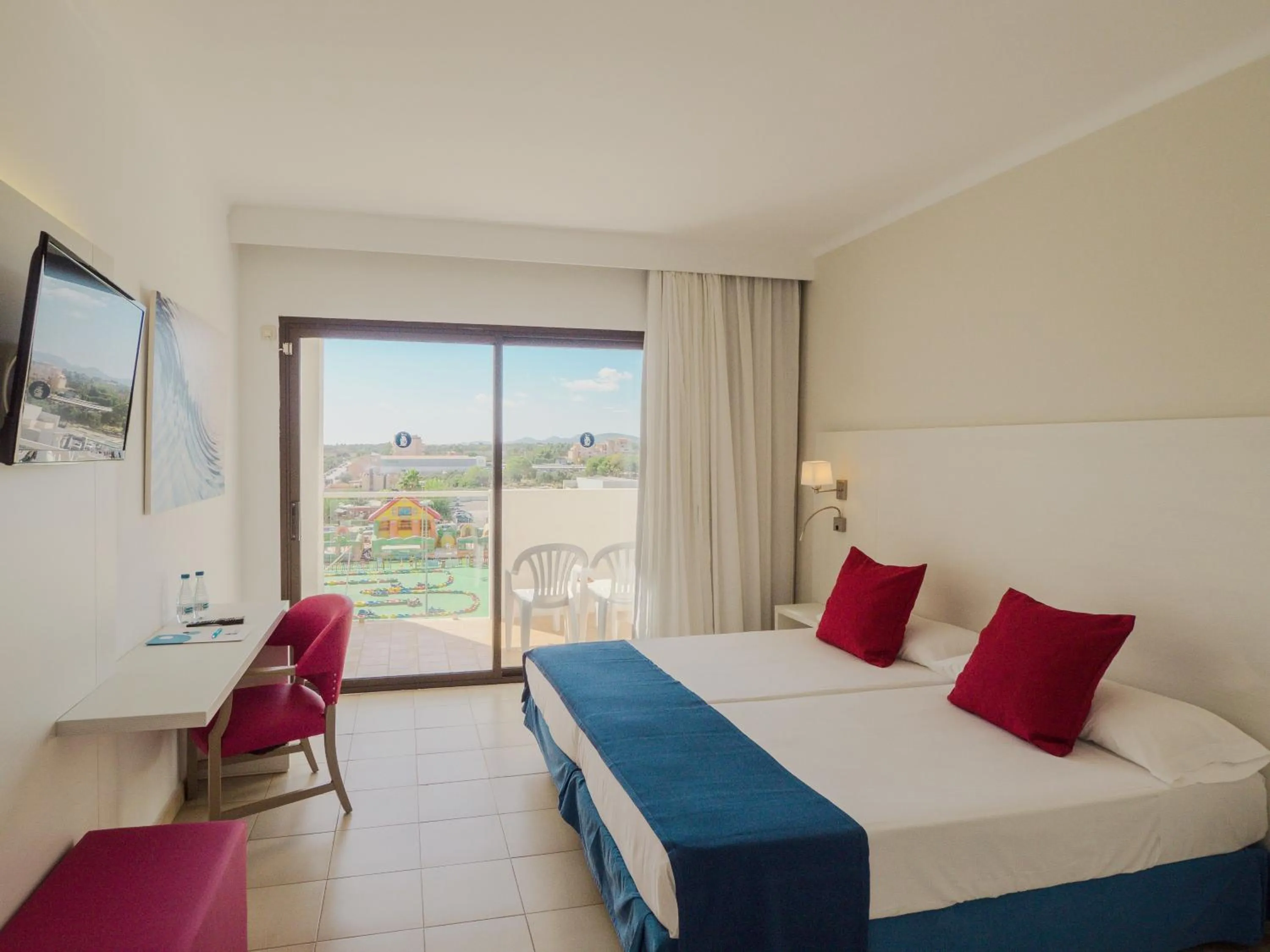 Bed in Hotel La Santa Maria