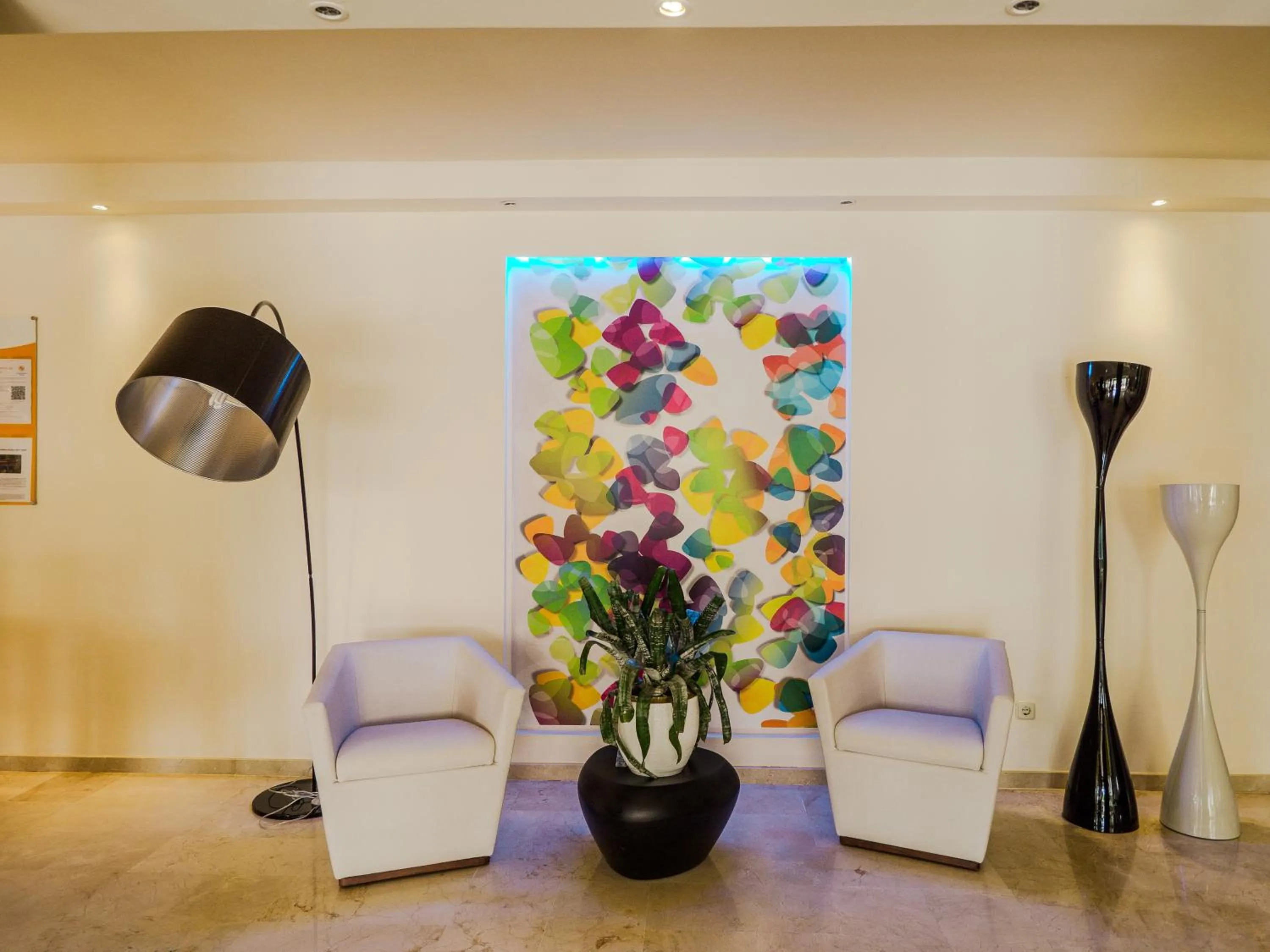 Living room in Hotel La Santa Maria