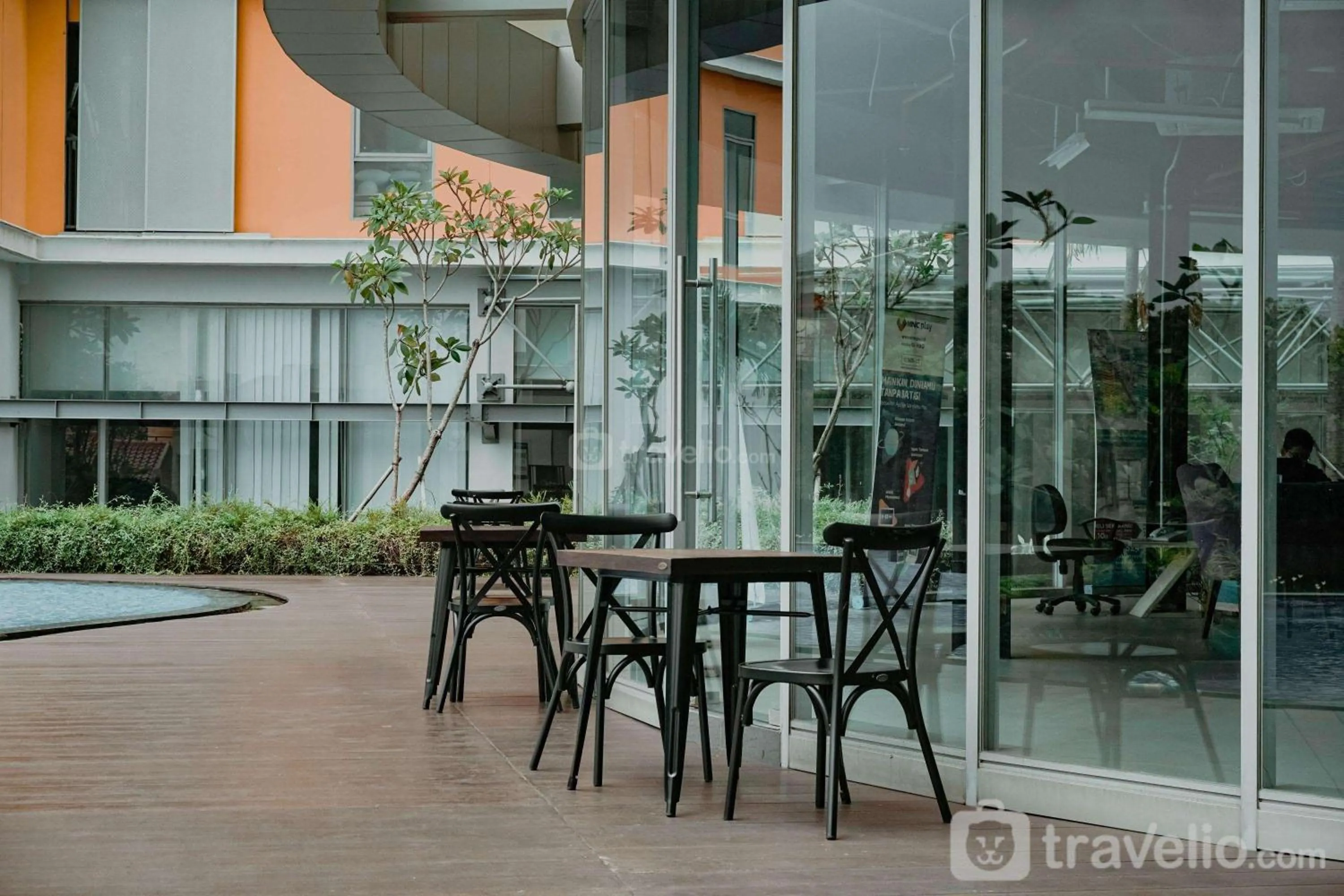 Property building in Simply 1BR Apartment at Pejaten Park Residence By Travelio