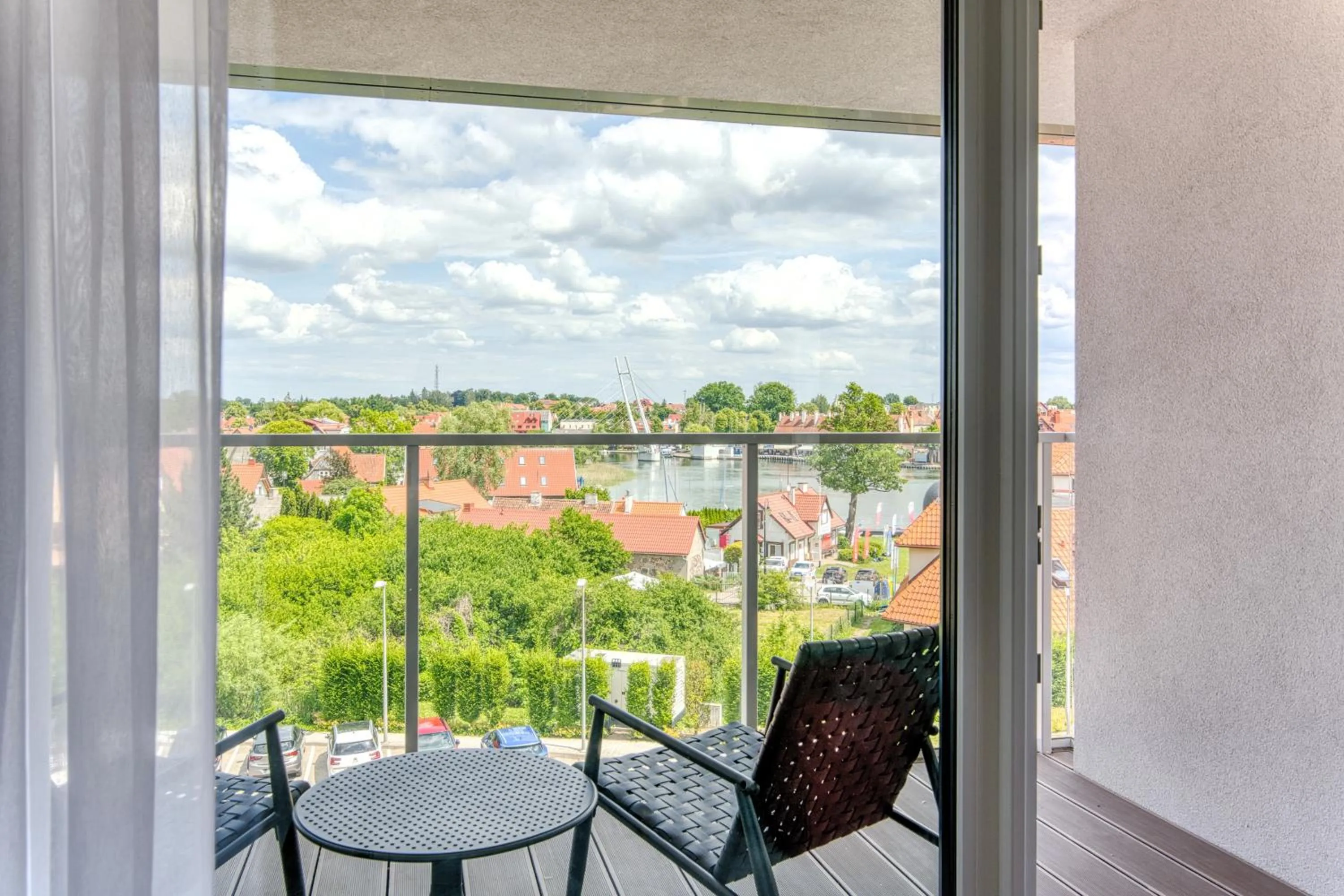 Balcony/Terrace in Apartamenty Premium N11 Mikołajki - Destigo Hotels