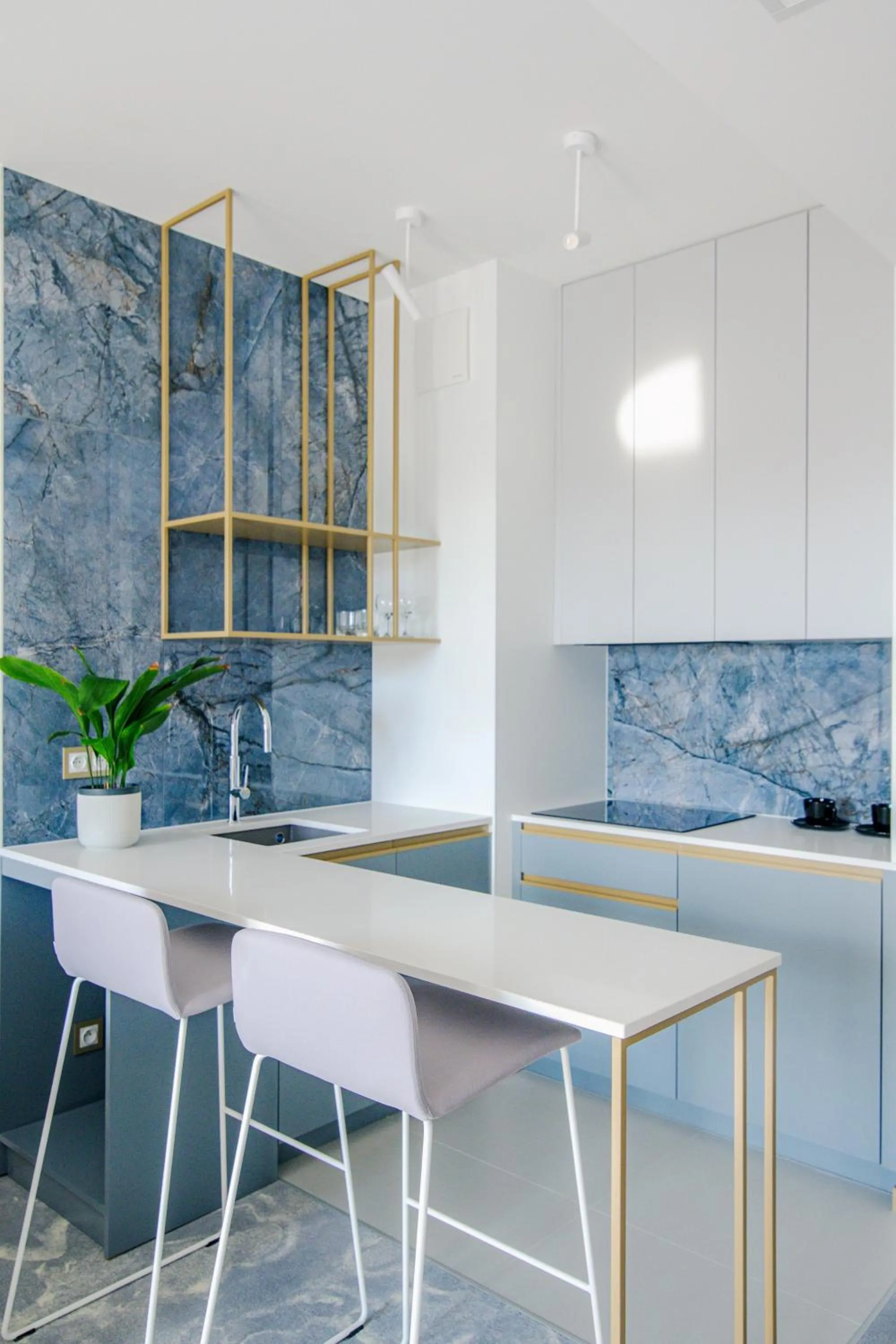 kitchen in Apartamenty Premium N11 Mikołajki - Destigo Hotels