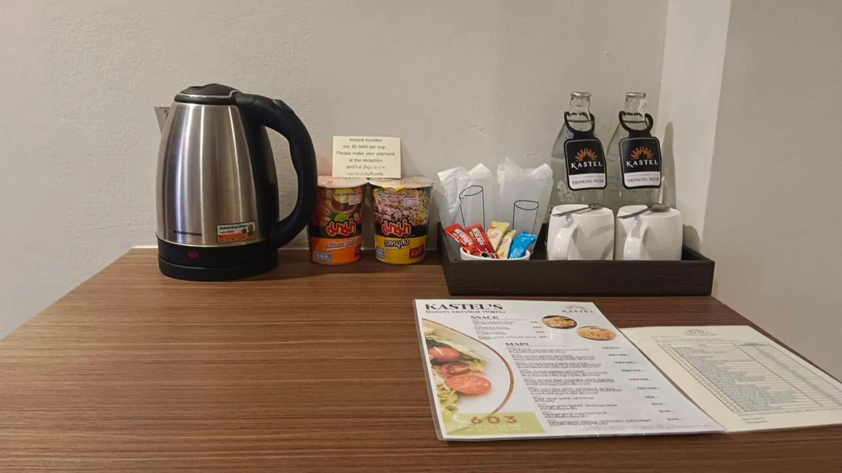 Drinks in Kastel Pattaya Hotel