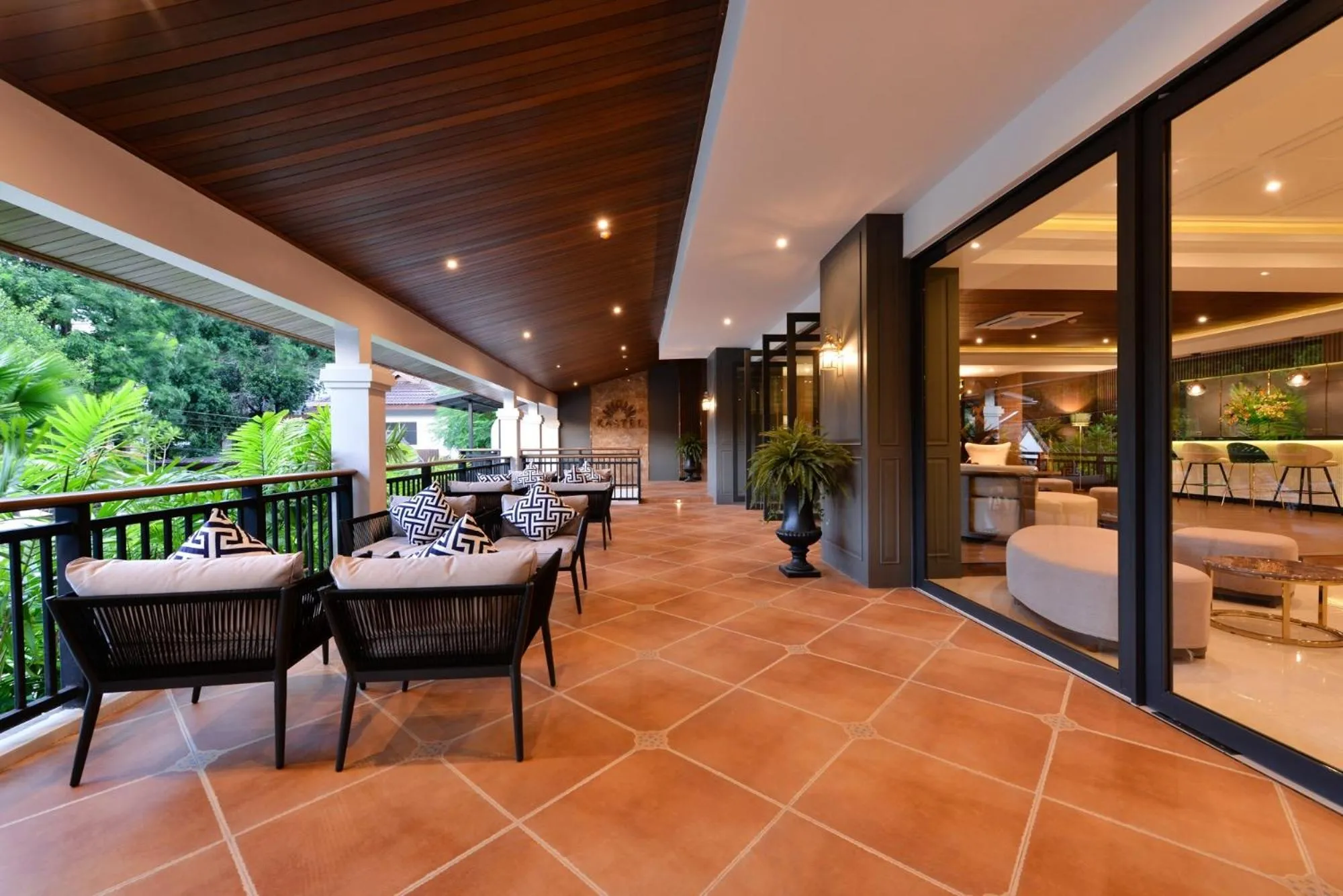 Balcony/Terrace in Kastel Pattaya Hotel