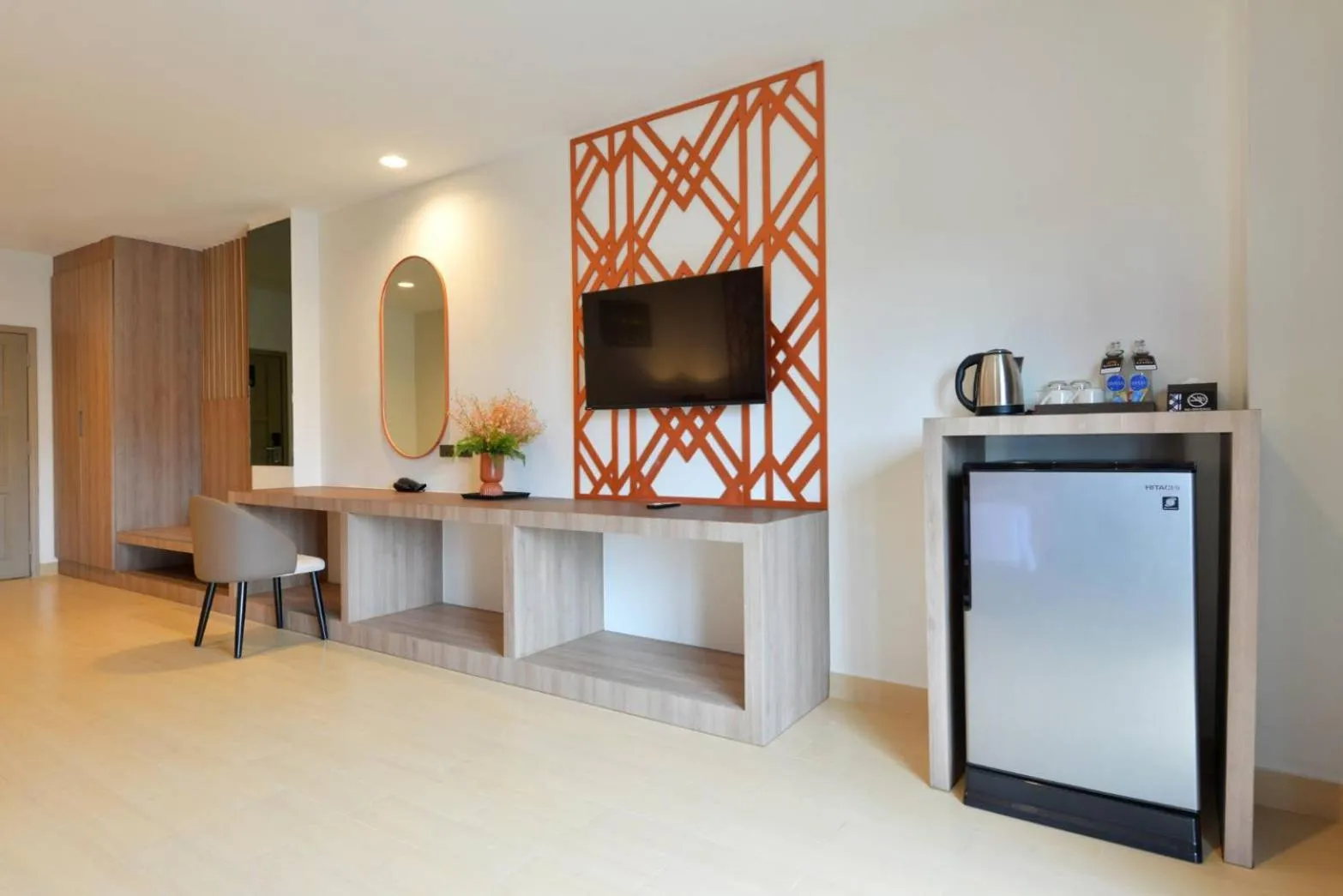 Bedroom in Kastel Pattaya Hotel