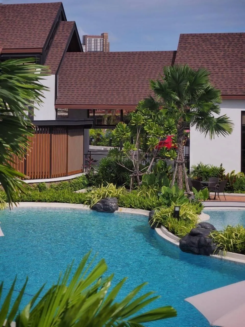 Property building in Kastel Pattaya Hotel