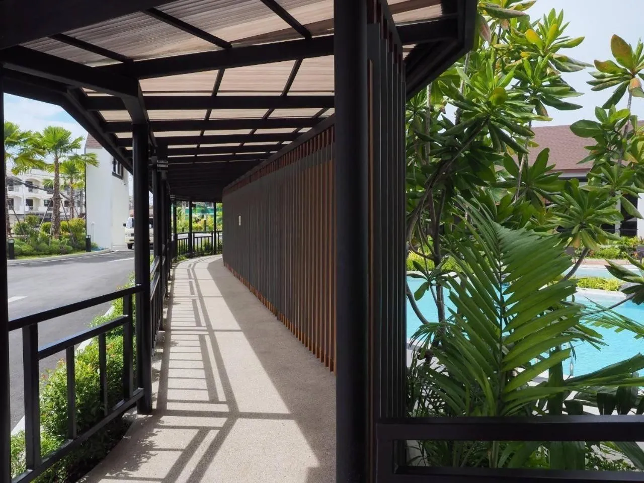 Property building in Kastel Pattaya Hotel