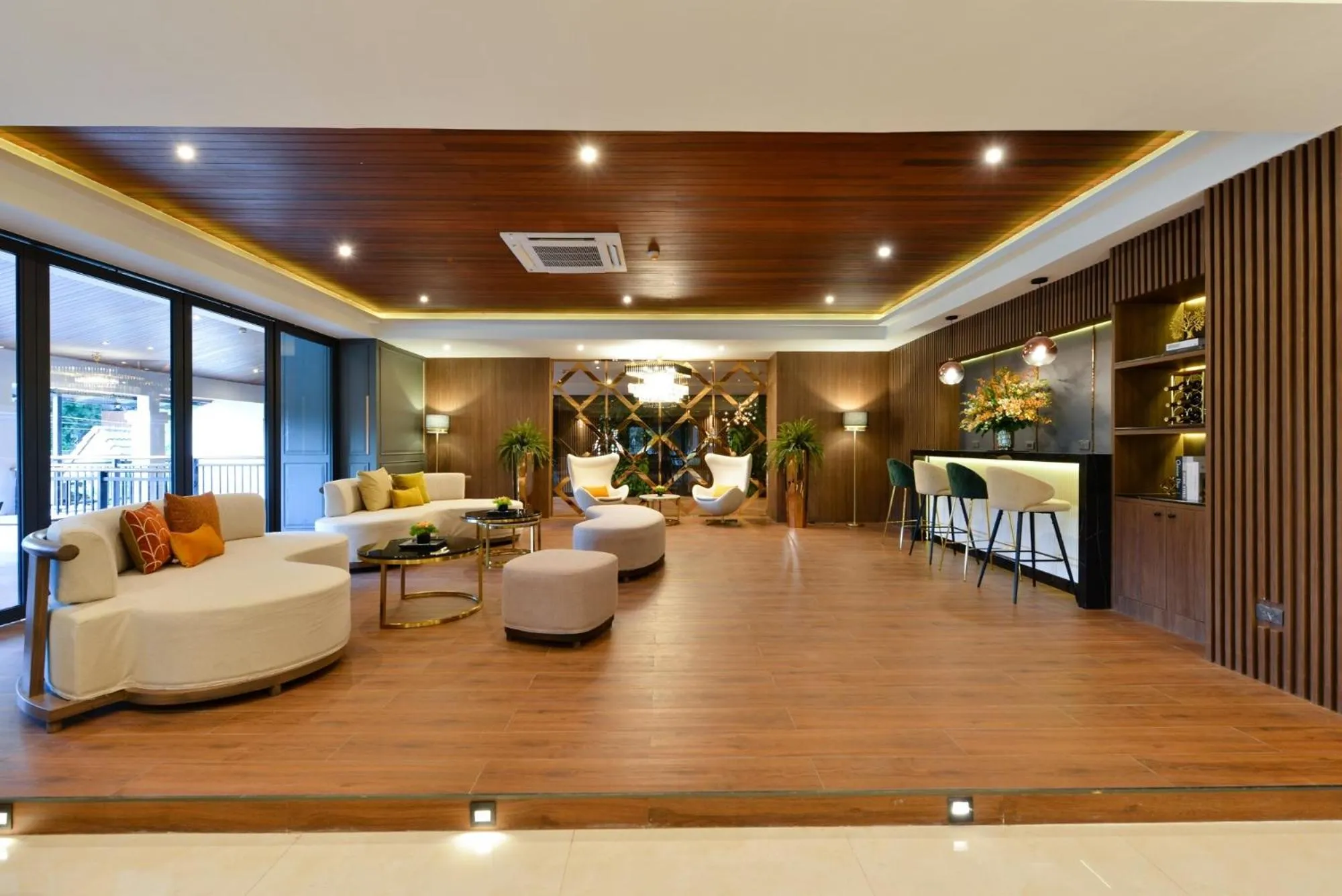 Lobby or reception in Kastel Pattaya Hotel