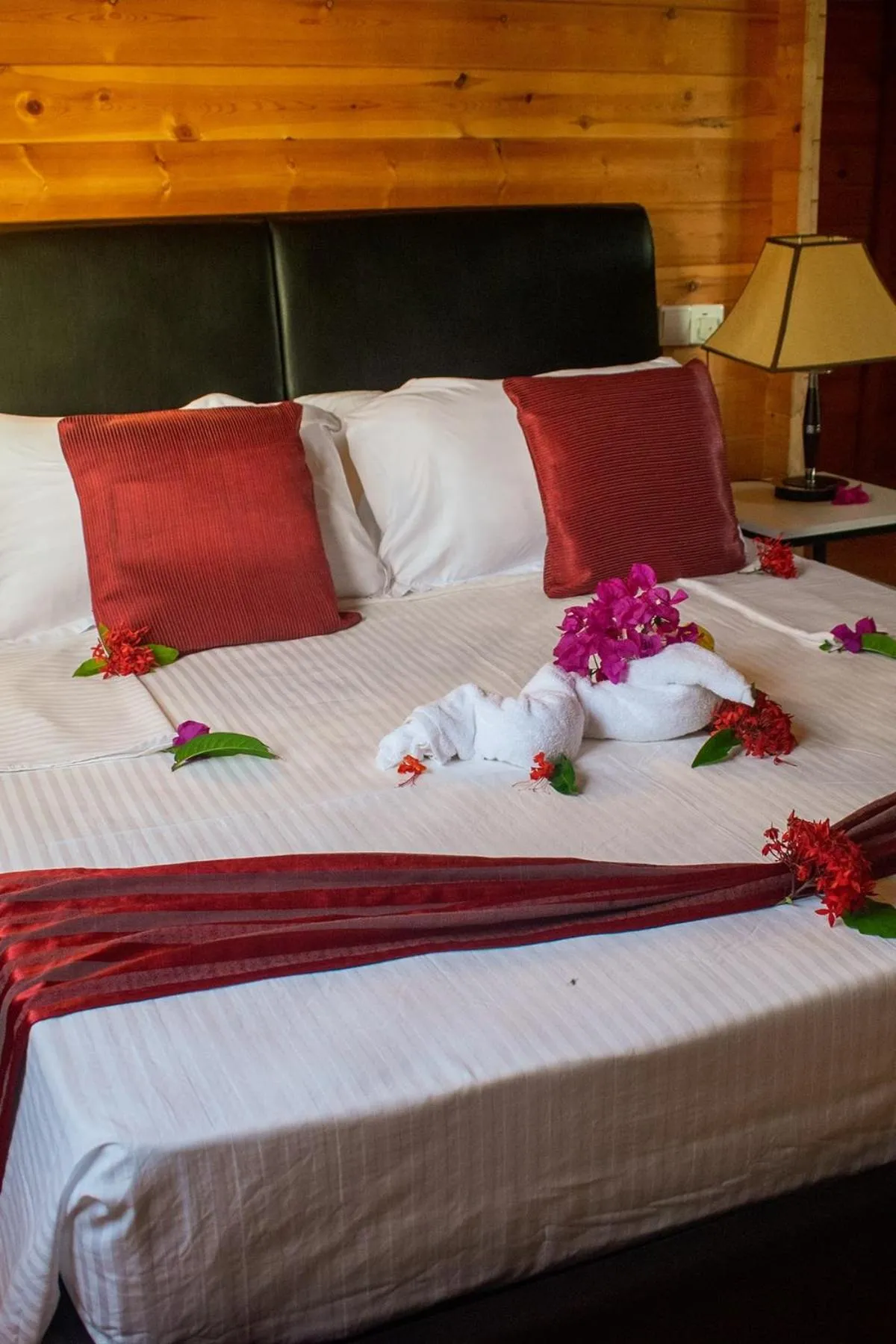 Bed in Utende Seacliff Resort