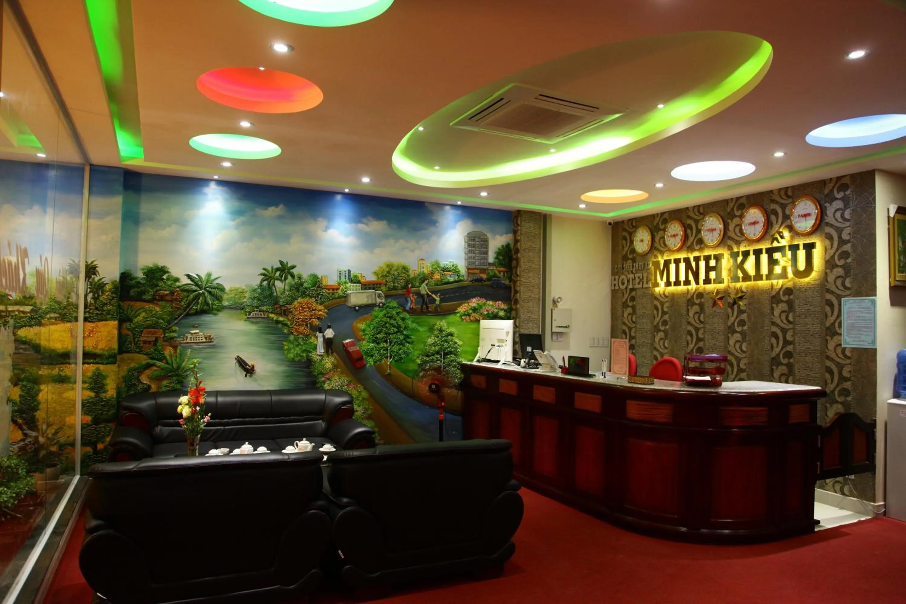 Lobby or reception in Minh Kieu Hotel