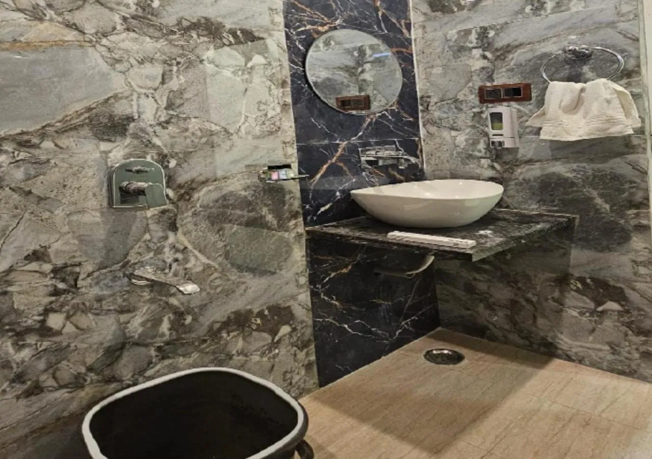 Bathroom in Triveni International
