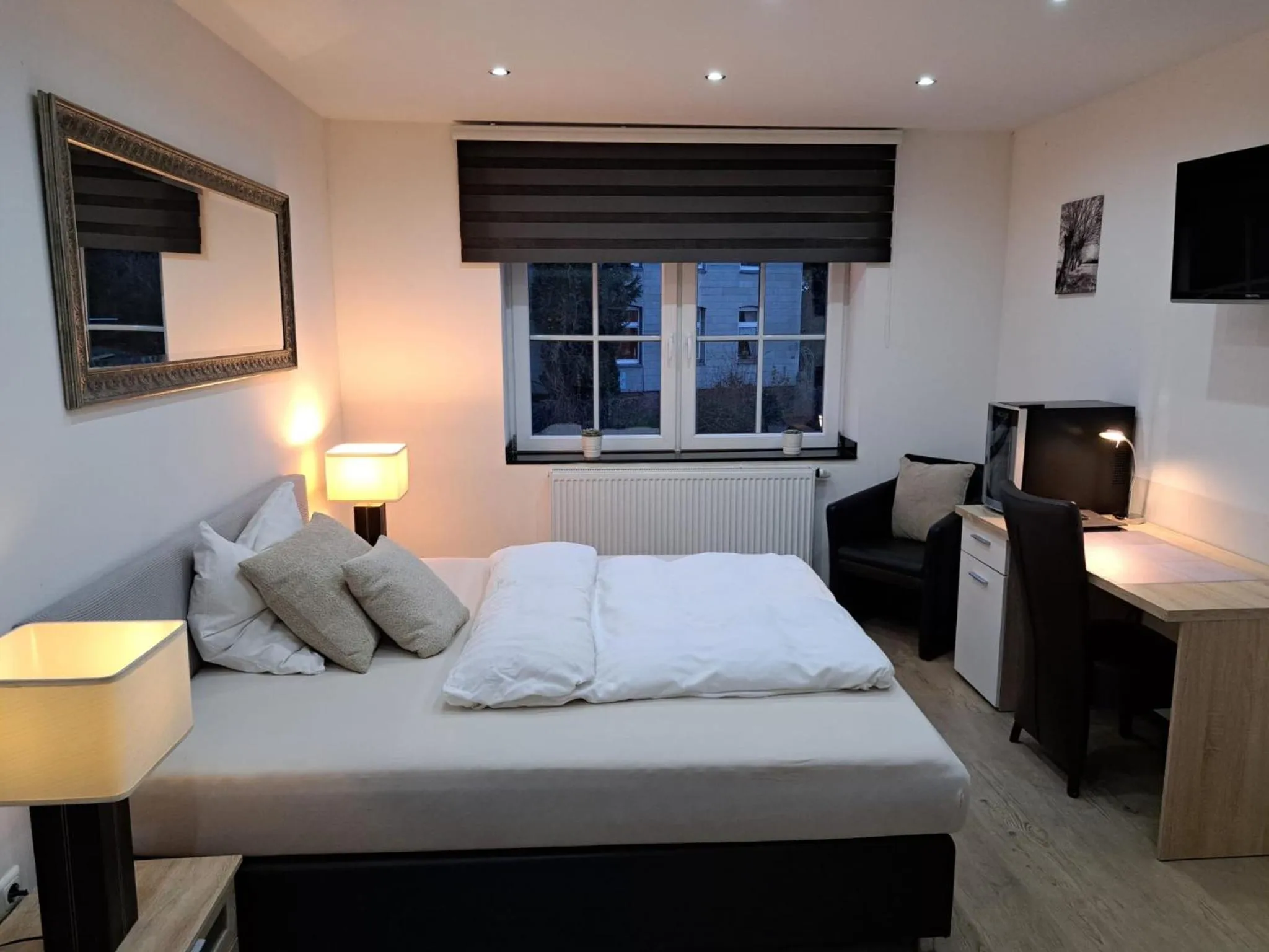 Bed in Hotel & Restaurant Brommler Mühle