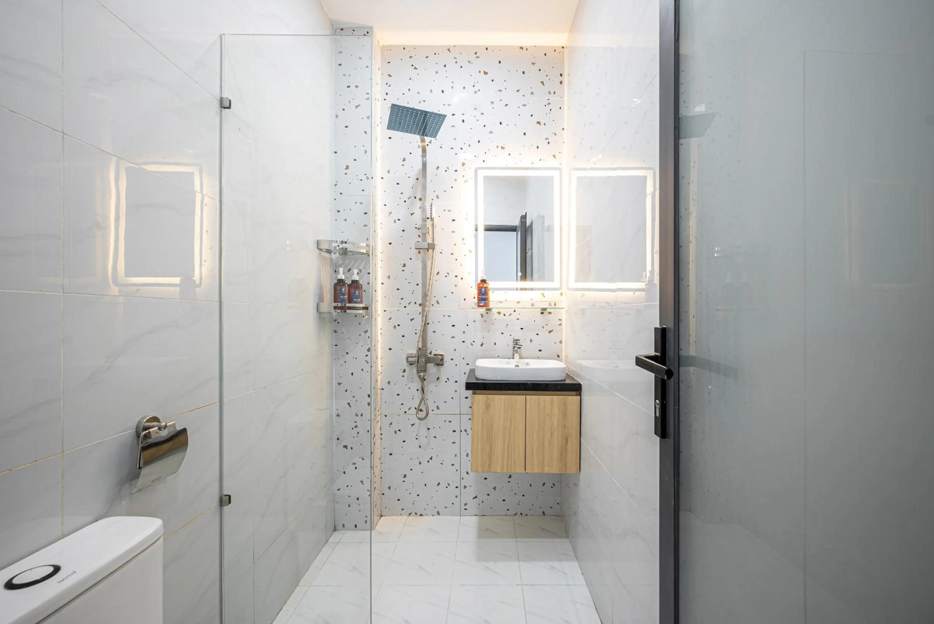 Shower in Cozrum Homes - Spring Residence