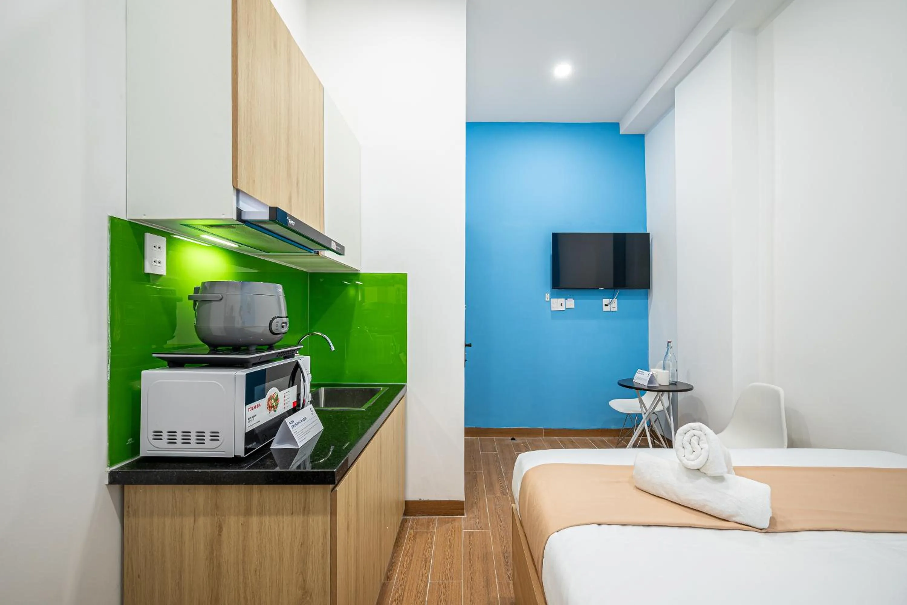 Bed in Cozrum Homes - Spring Residence