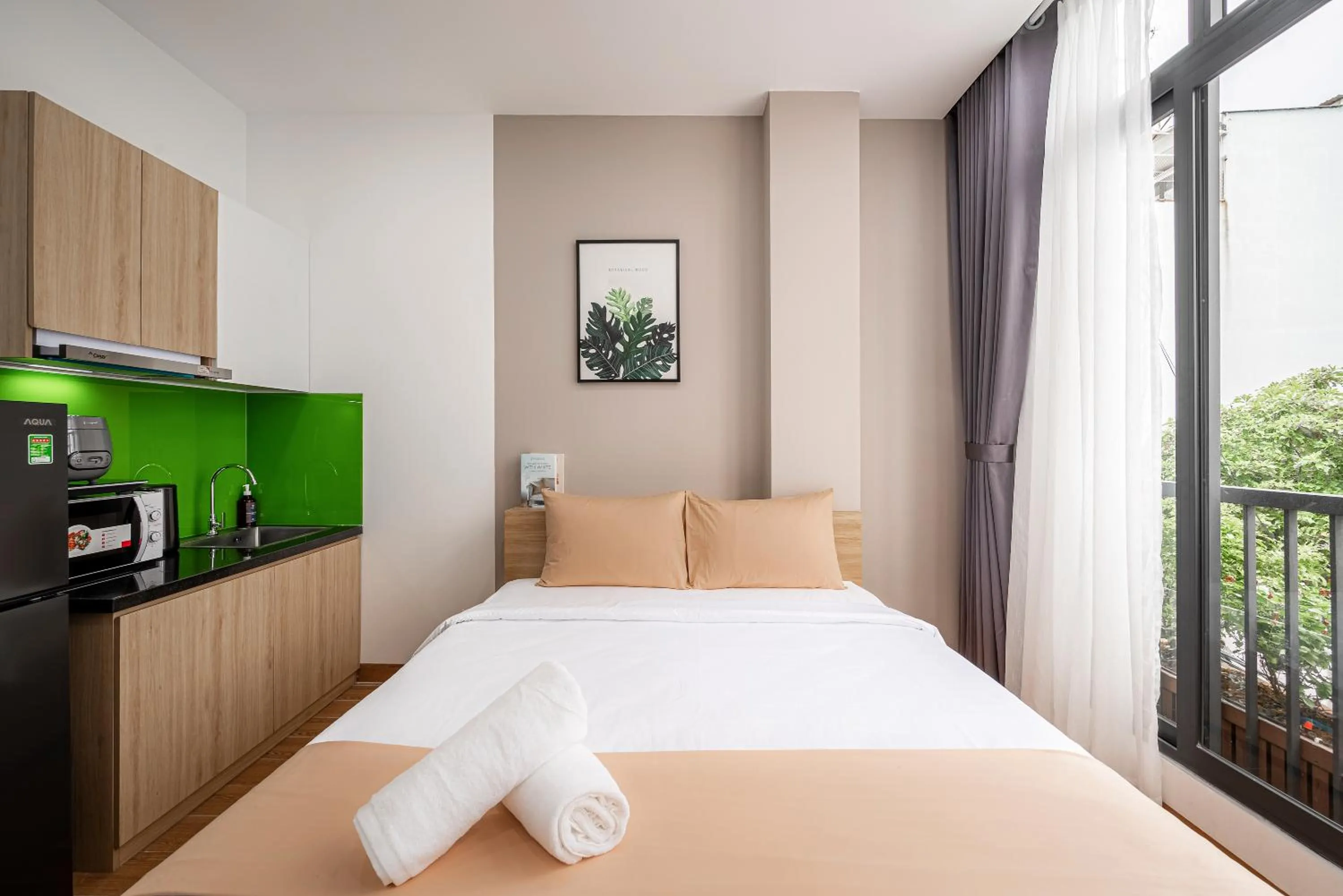 Bed in Cozrum Homes - Spring Residence