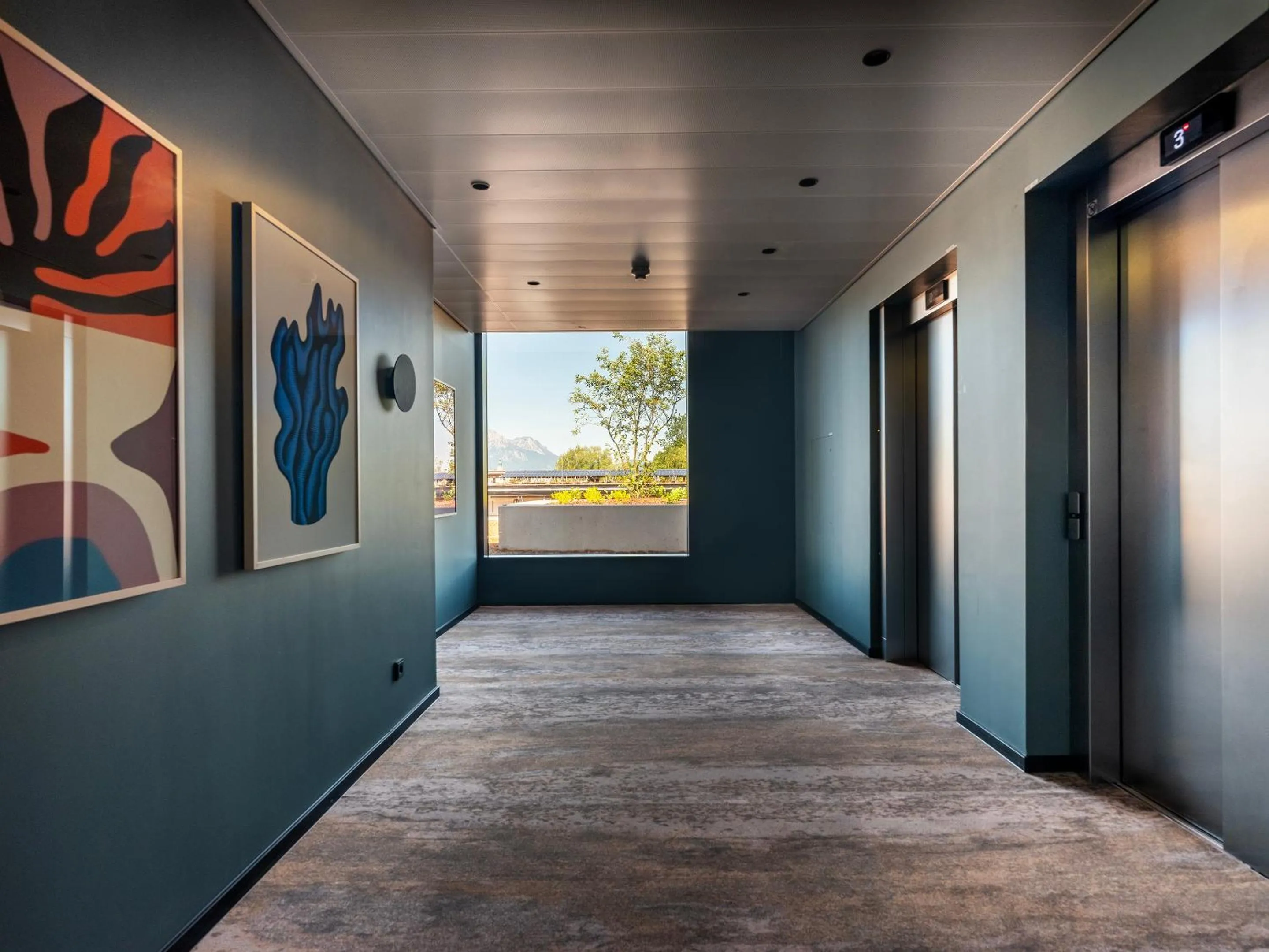 elevator in Numa Salzburg Vogelweider