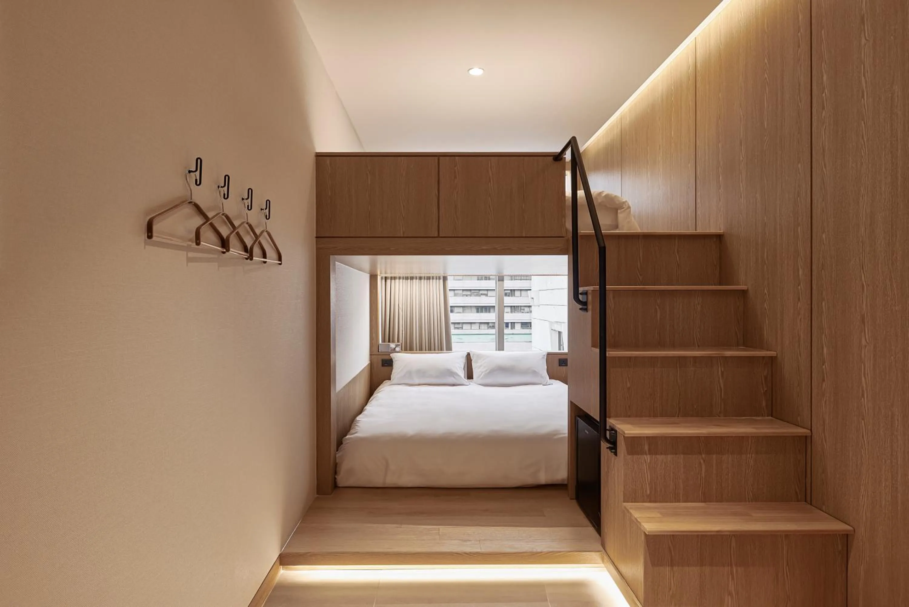 View (from property/room), Bed in HOTEL DRIP&DROP, Myeongdong