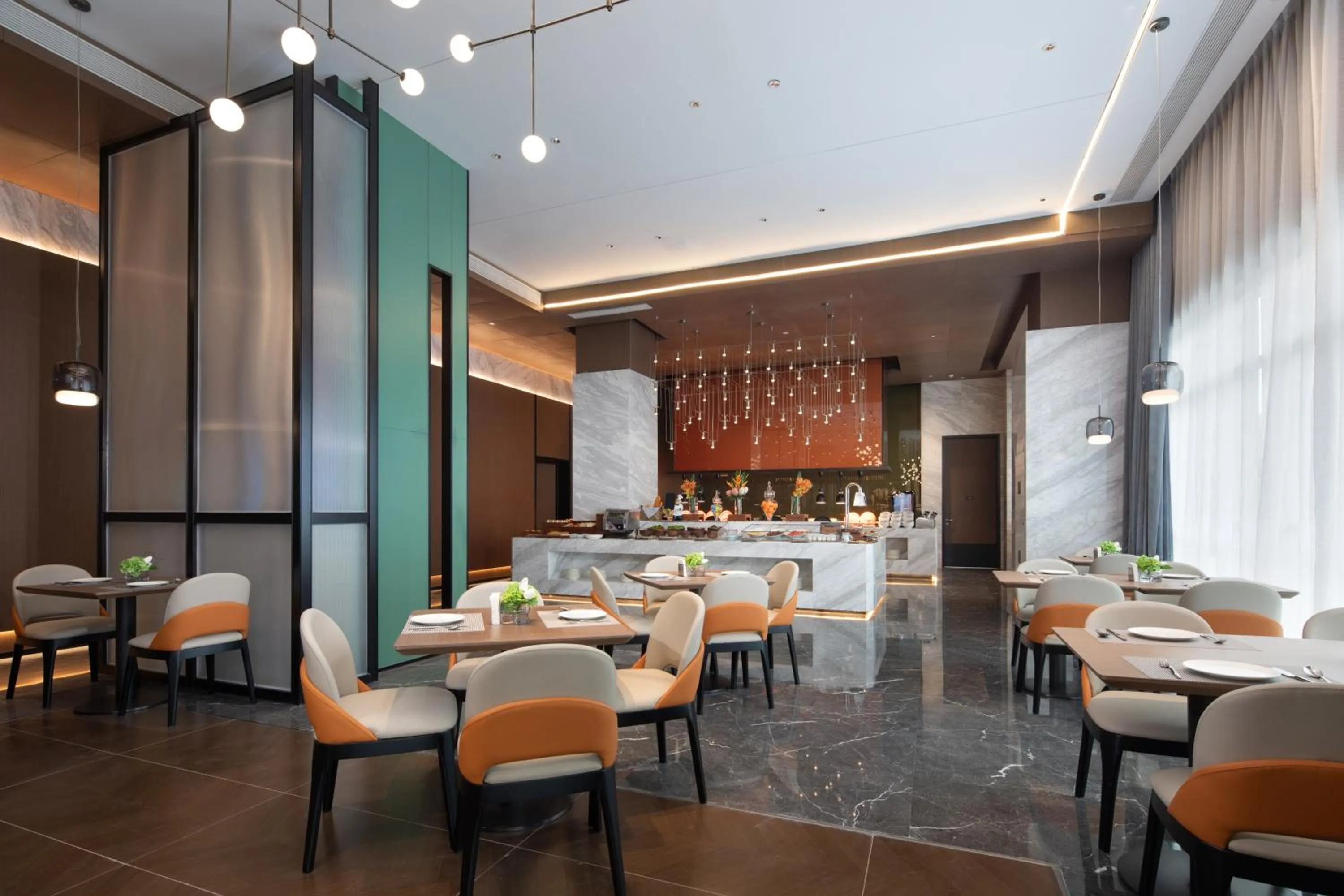 Restaurant/places to eat in Hilton by Hampton Chengdu North Railway Station