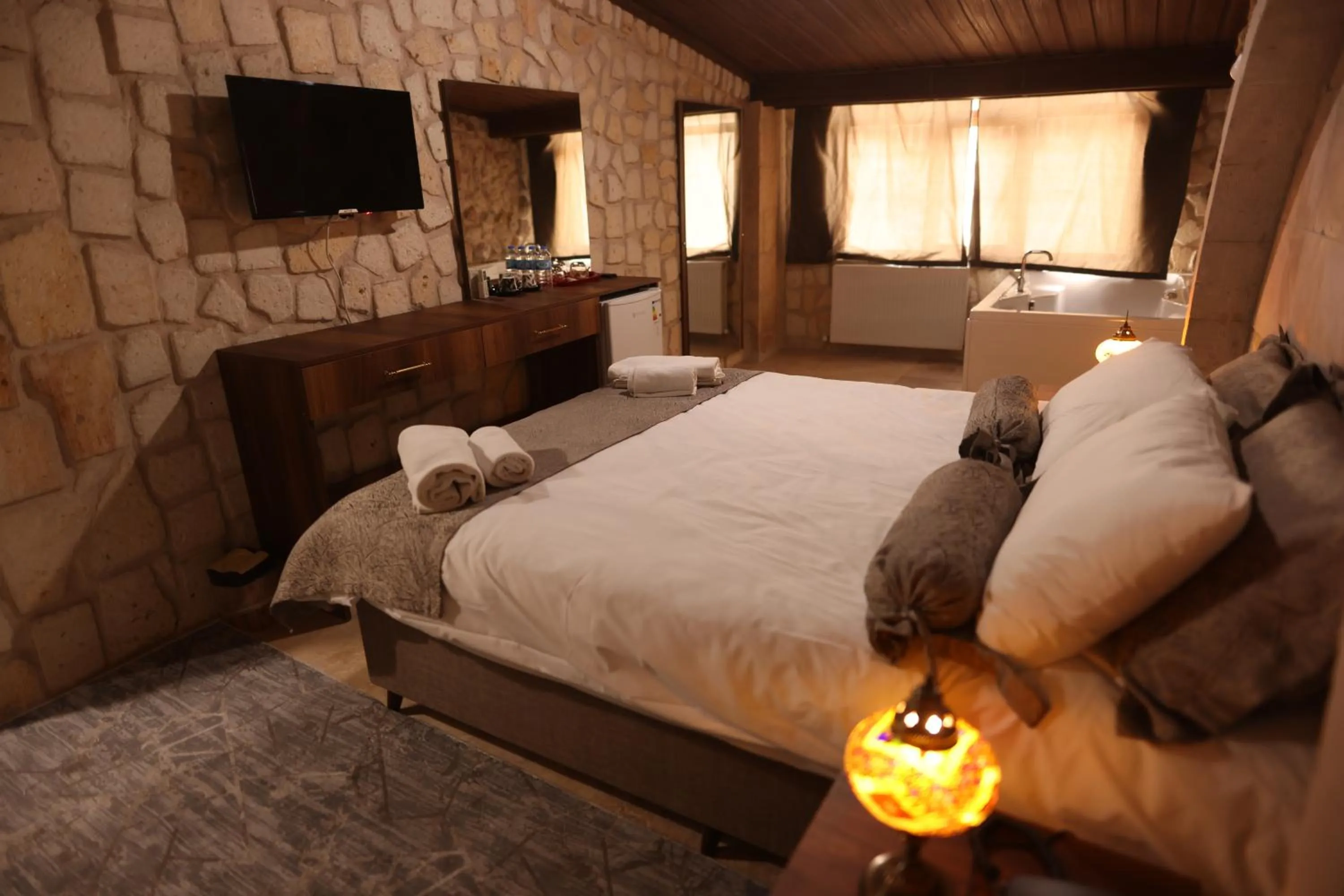 Bed in Wisstone Hotel