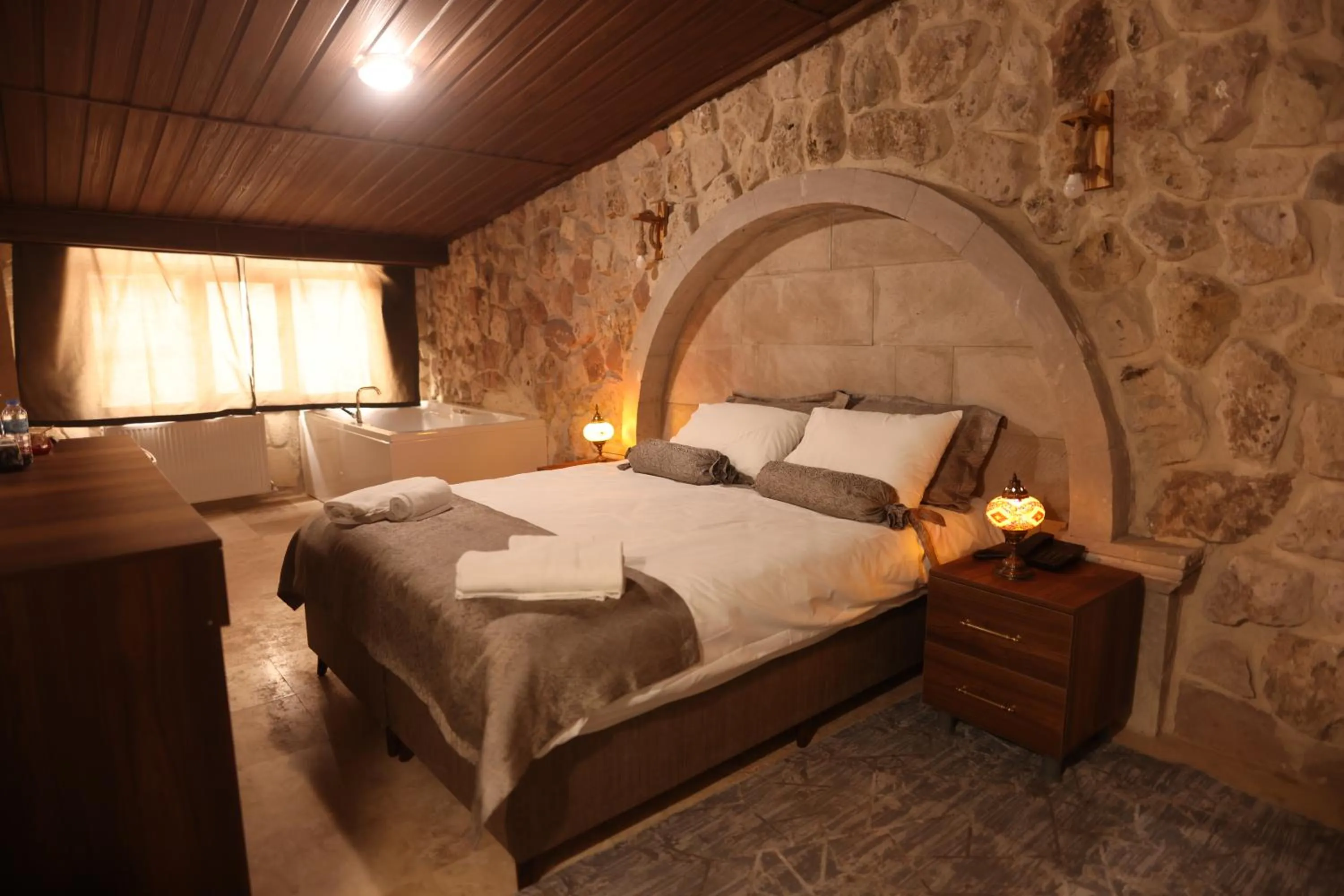 Bed in Wisstone Hotel