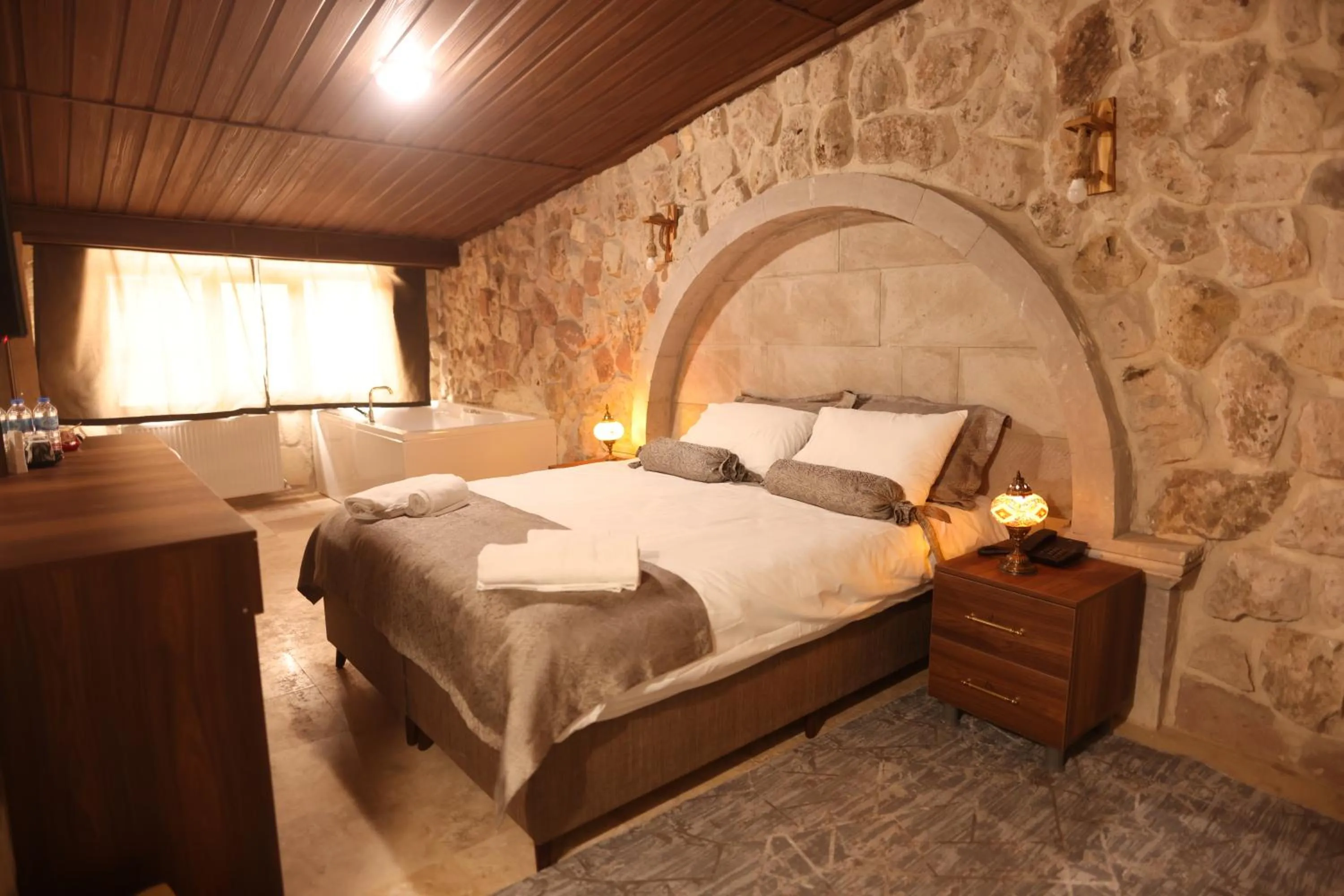 Bed in Wisstone Hotel