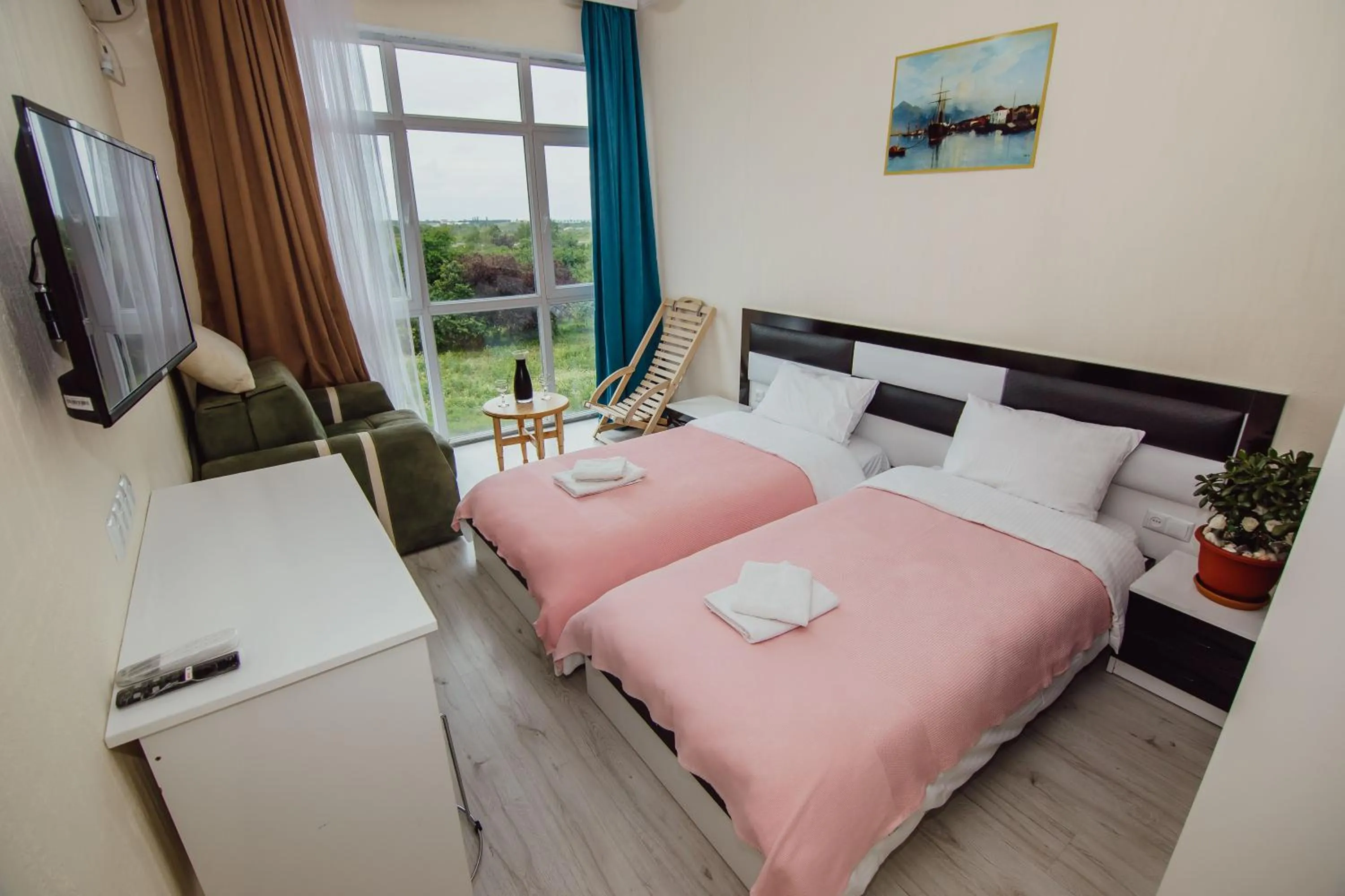 Photo of the whole room, Bed in Mimino Hotel Batumi