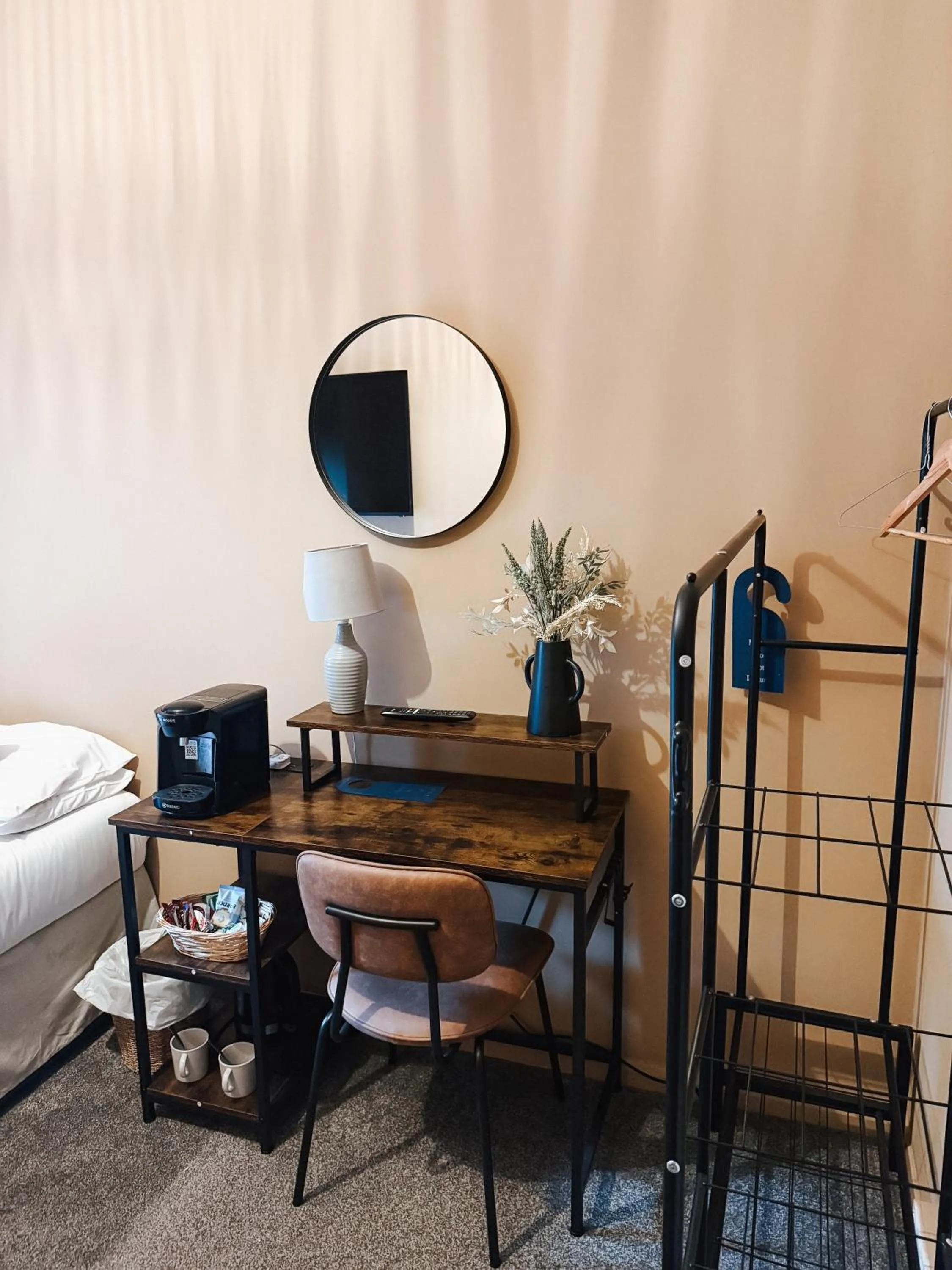 Bed in The Red Lion Inn