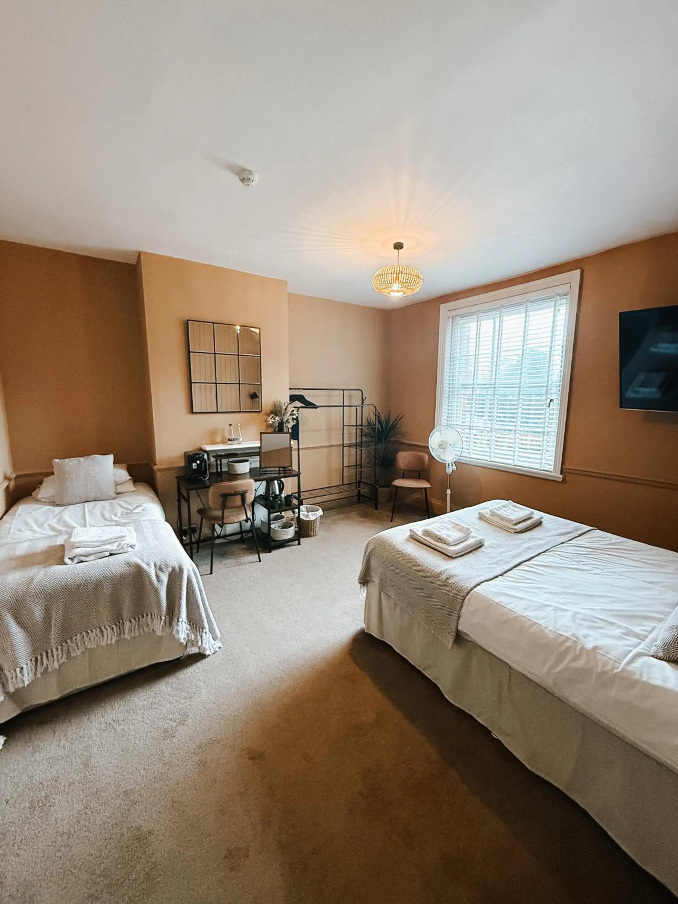 Bed in The Red Lion Inn